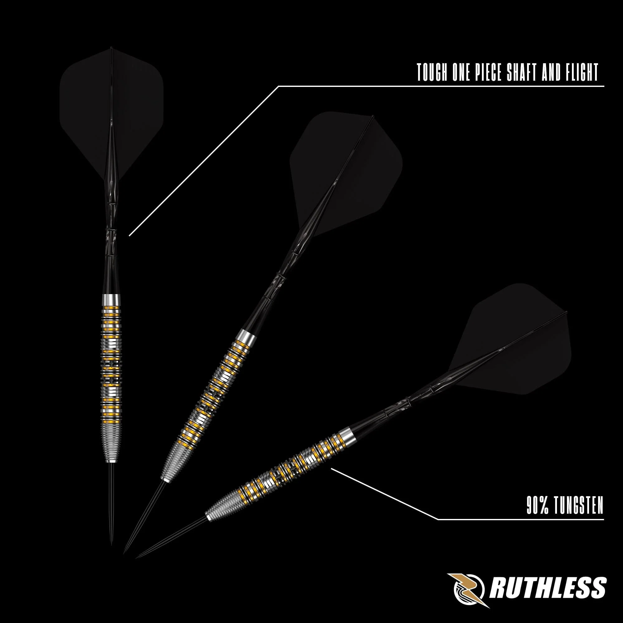 Ruthless Sandstorm Darts - Steel Tip - 90% Tungsten - Image 5