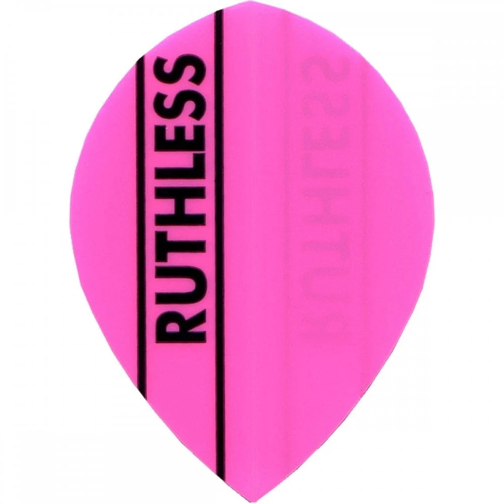 *Ruthless - Solid Panel - Dart Flights - 100 Micron - Pear - Image 3