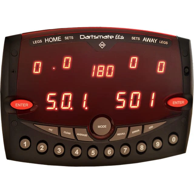 Scoreboards - Dart Scorer - Dartsmate Elite inc vs Computer Feature