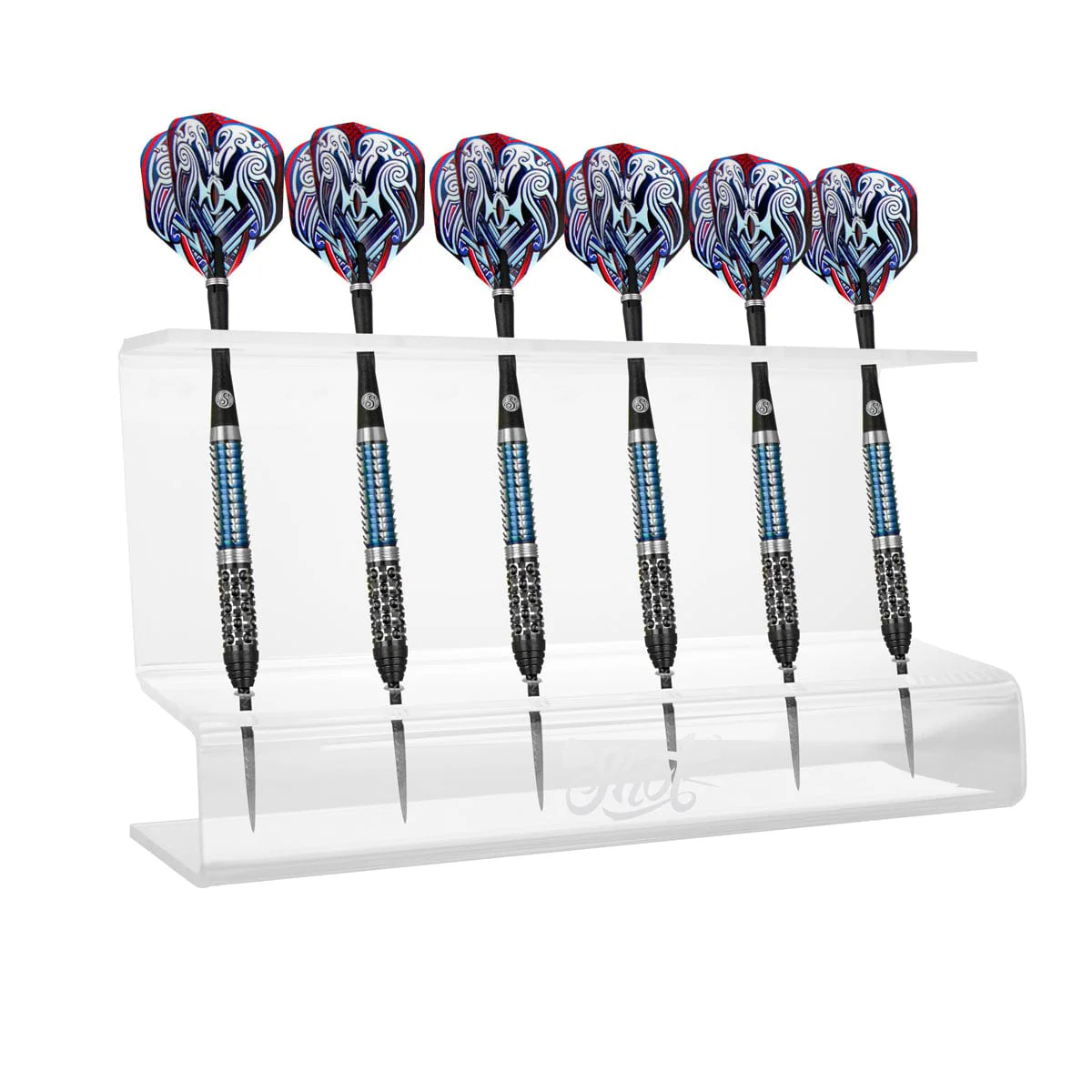 Shot Acrylic Darts Display Stand - holds 2 sets - Image 2