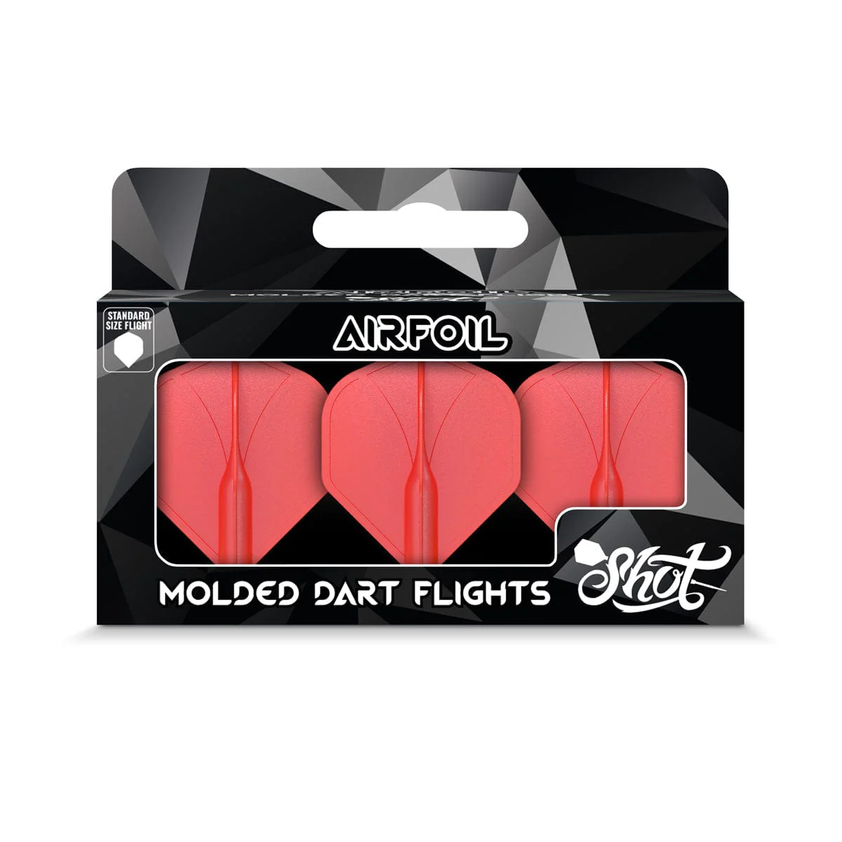 Shot Airfoil Dart Flights - Moulded Flight - Standard - Image 11
