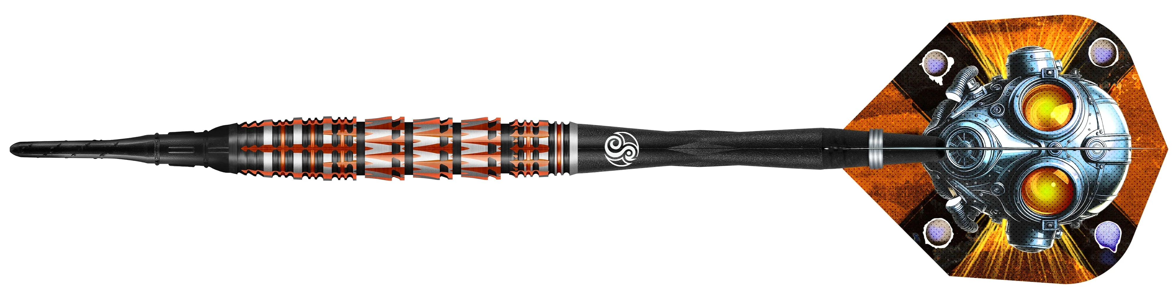 Shot Badlands Darts - Soft Tip - 90% Tungsten - Rustin - Image 4