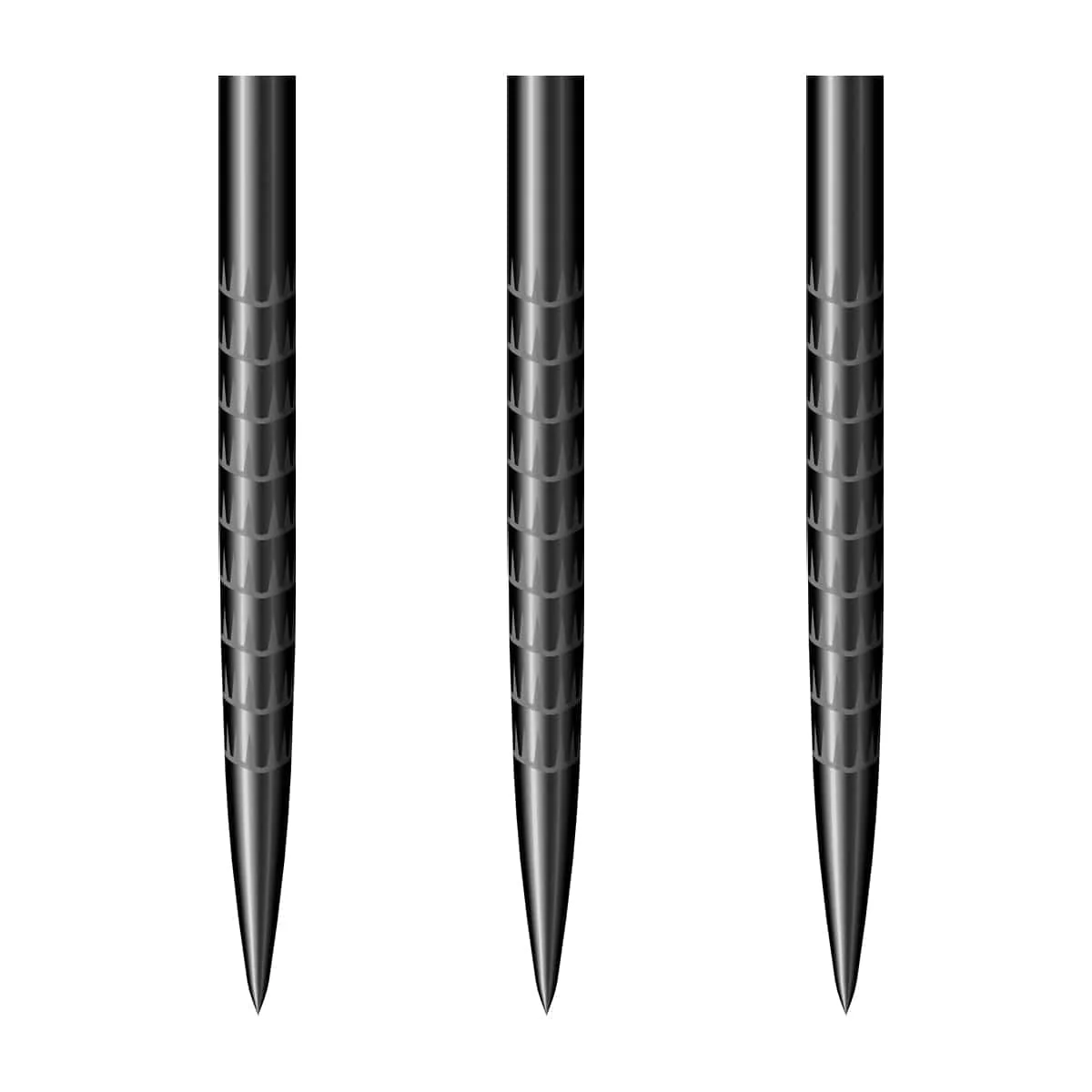 Shot Badlands Tracks Dart Points - Steel Tip - Black - Image 2