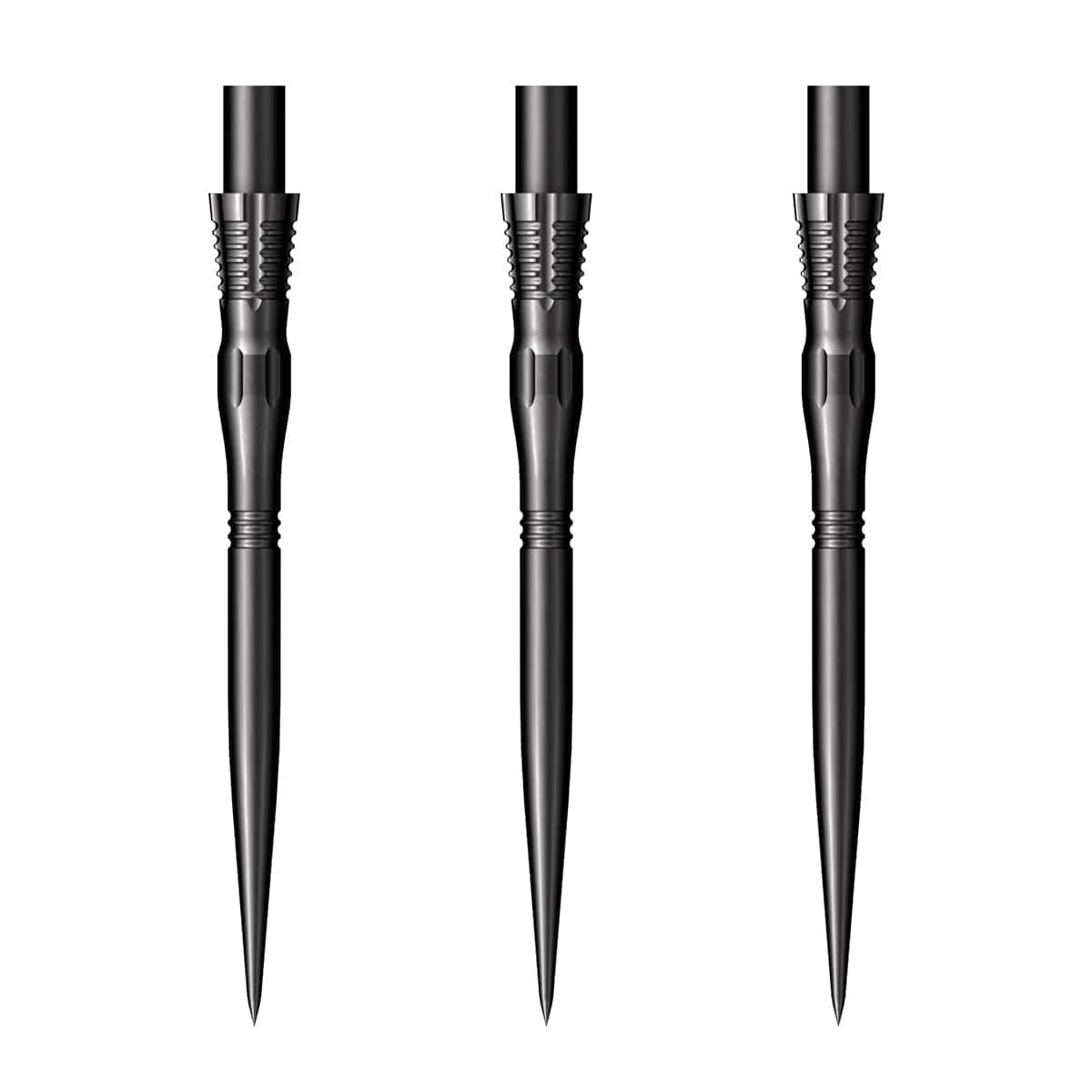 Shot Cone Dart Points - Steel Tip - Scallop - 31mm