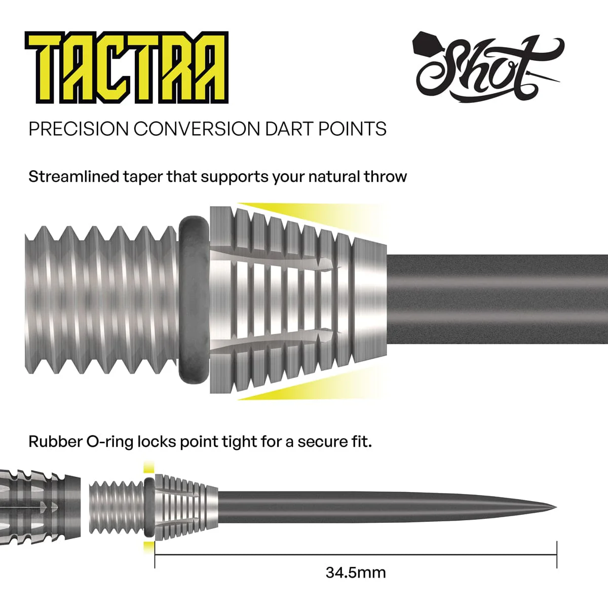 Shot Conversion Dart Points - Tactra - Image 3
