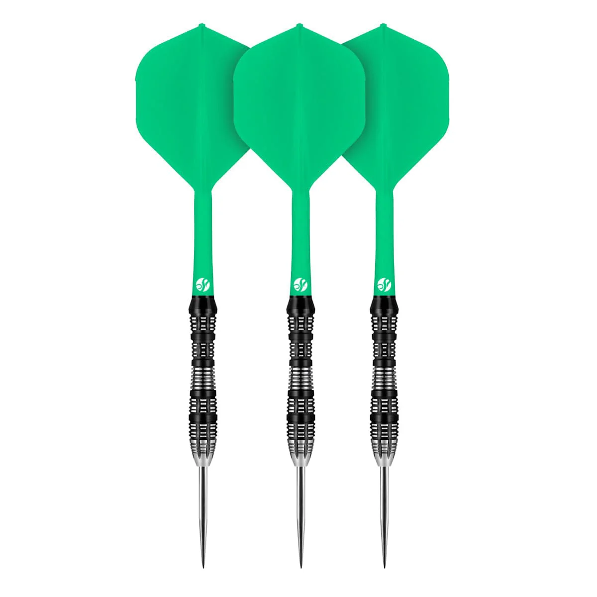 Shot Flight Deck - One Piece Dart Flight and Shaft System - Green - Image 4