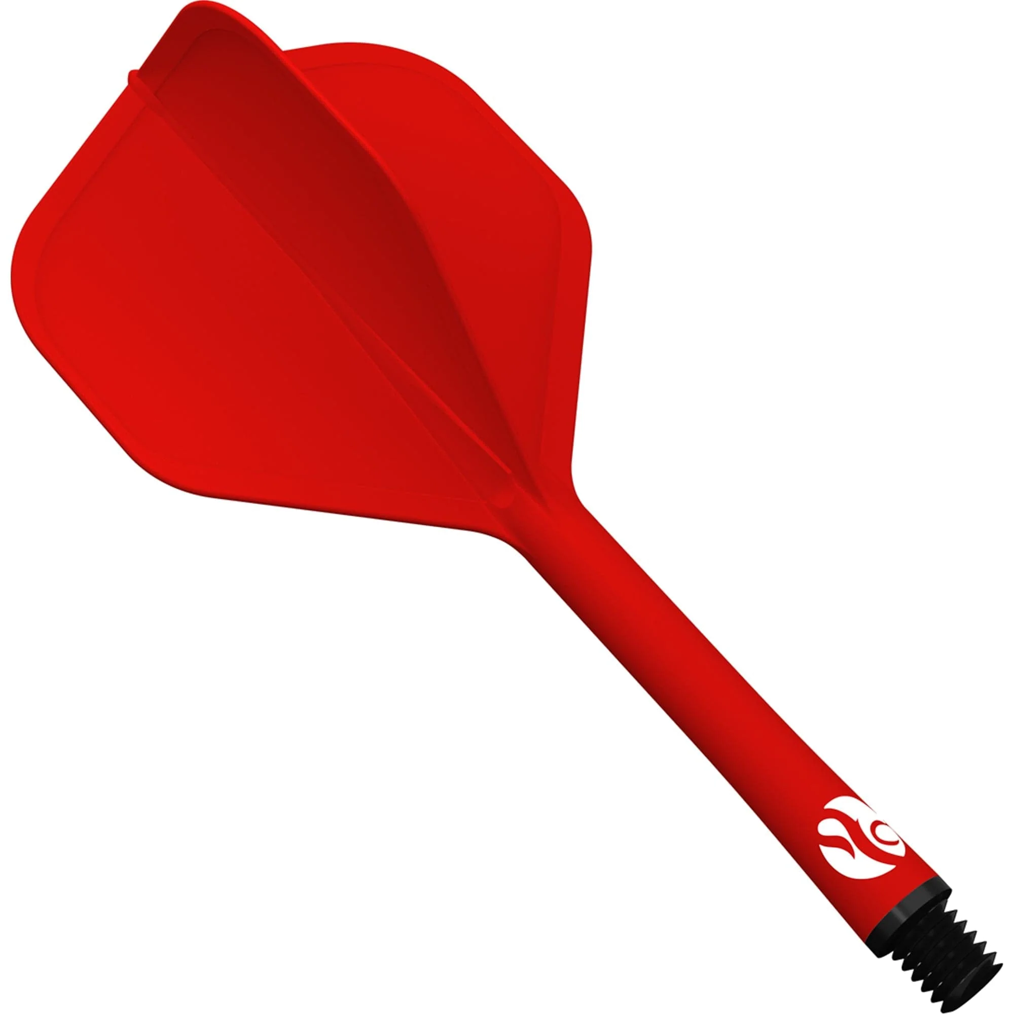 Shot Flight Deck - One Piece Dart Flight and Shaft System - Red - Image 2