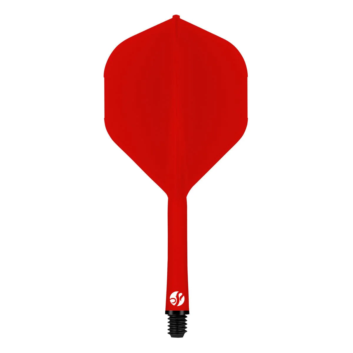 Shot Flight Deck - One Piece Dart Flight and Shaft System - Red - Image 3