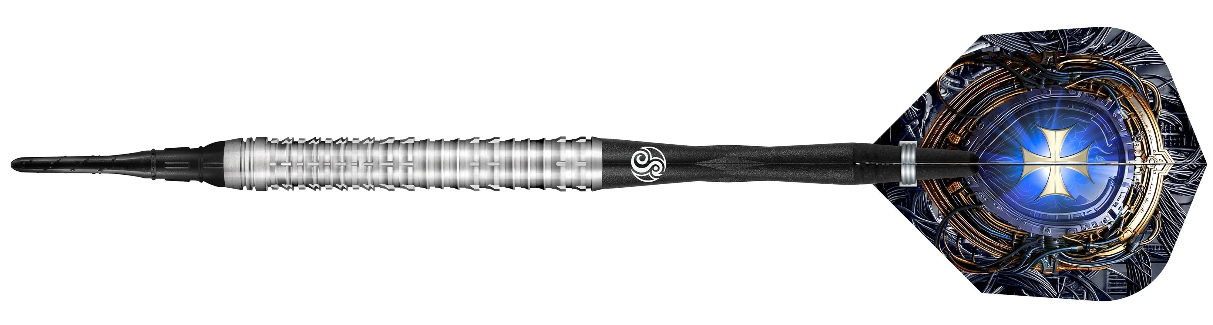 Shot Future Knights Darts - Soft Tip - 90% Tungsten - Ironsoul - 20g - Image 5