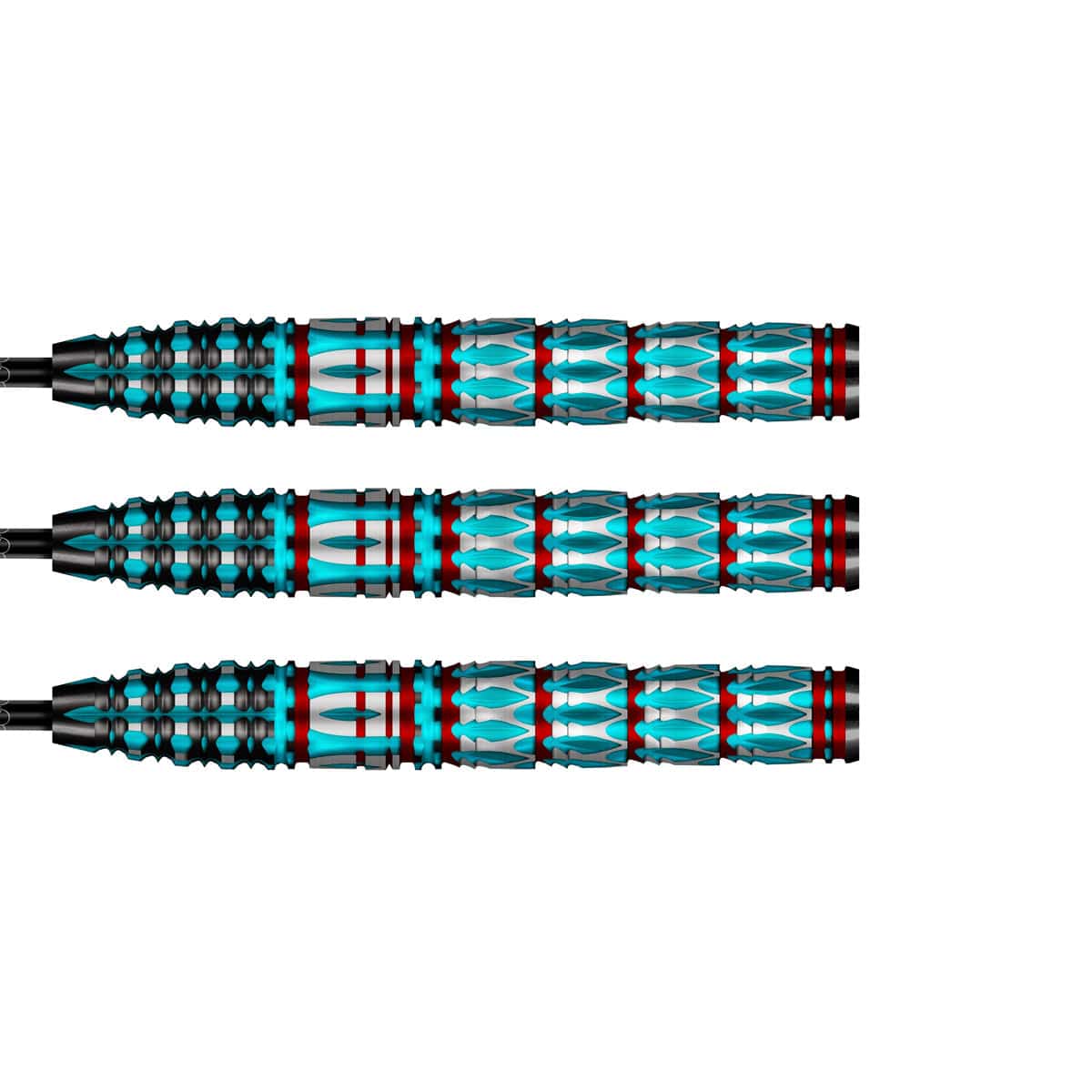 Shot Future Knights Darts - Steel Tip - 95% Tungsten - St George - Image 2