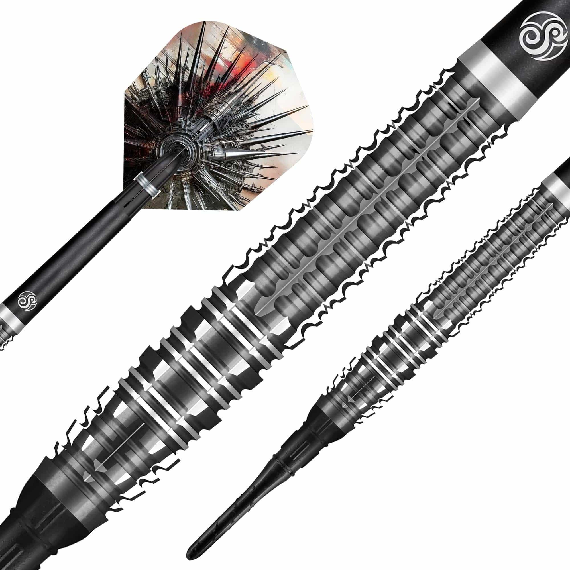 Shot Gnarly Darts - Soft Tip - 90% Tungsten - Smasha - Image 3