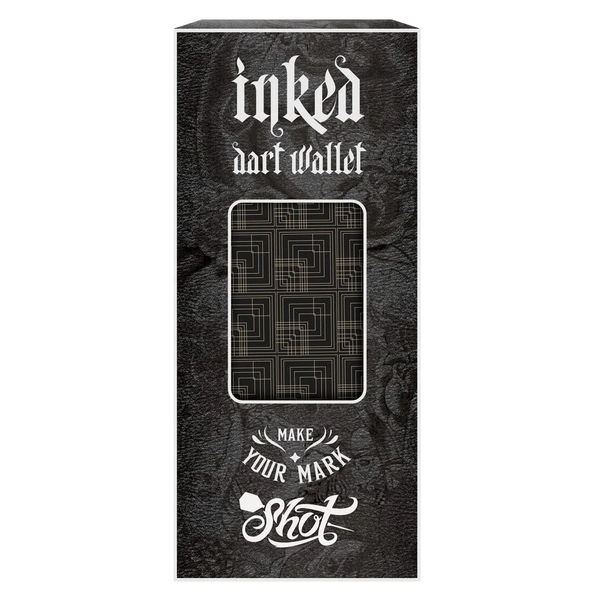 Shot Inked Dart Case - Strong EVA Dart Wallet - AI Mosaic - Image 2