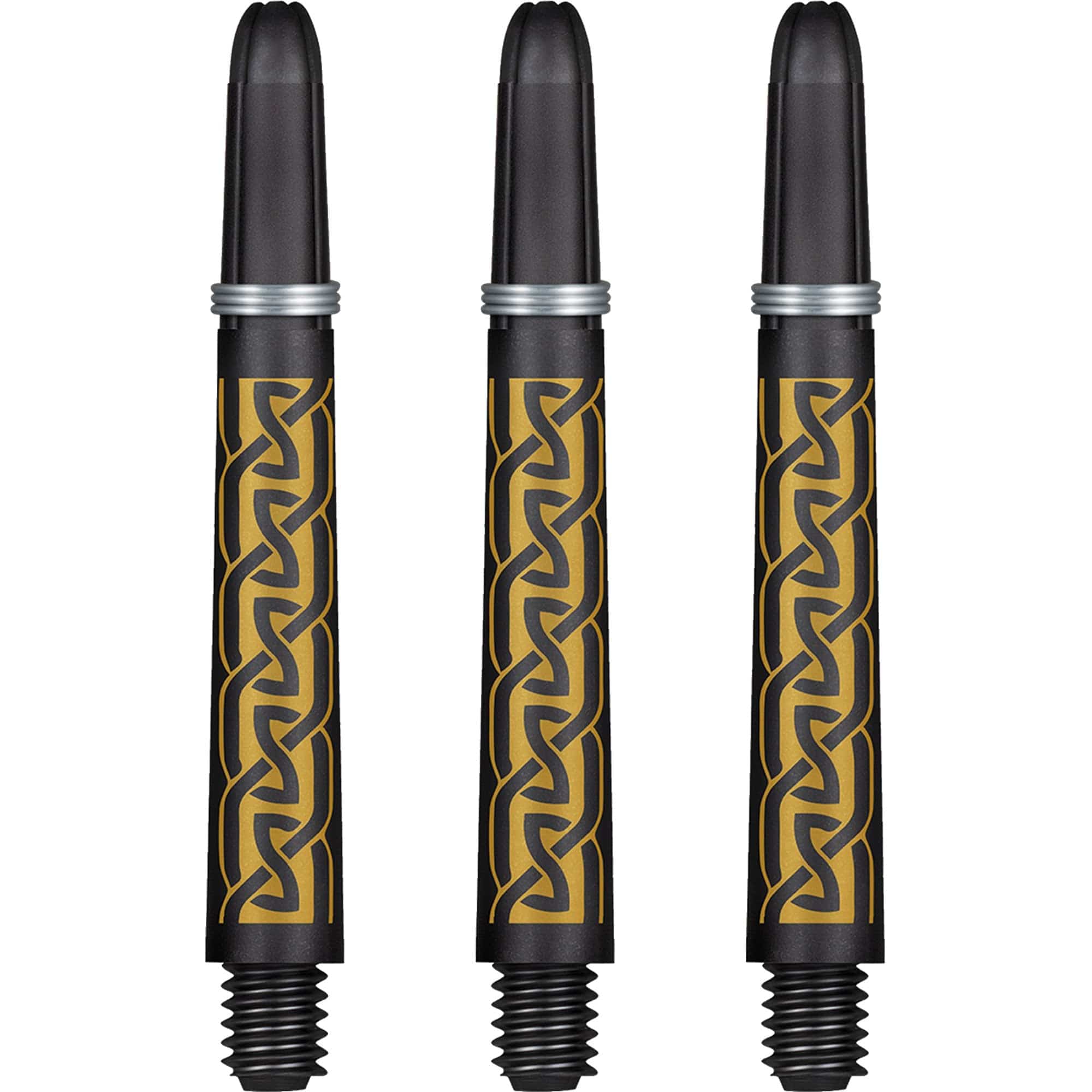 Shot Koi Carbon Dart Shafts - with Springs - Pakati Gold - Image 2