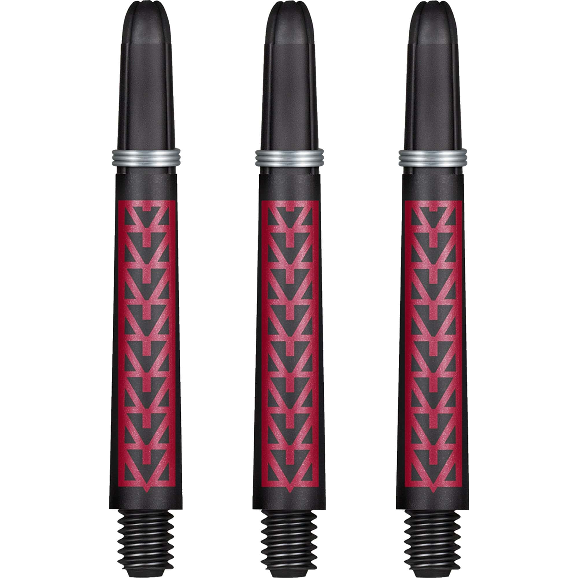 *Shot Koi Carbon Dart Shafts - with Springs - Pakati Red - Image 2