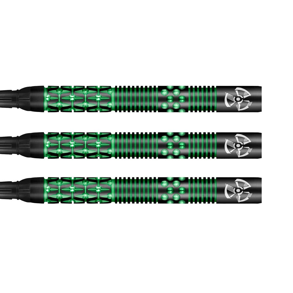 Shot Pro Series Darts - Soft Tip - 90% Tungsten - Stowe Buntz V2 - Black - 21g - Image 3