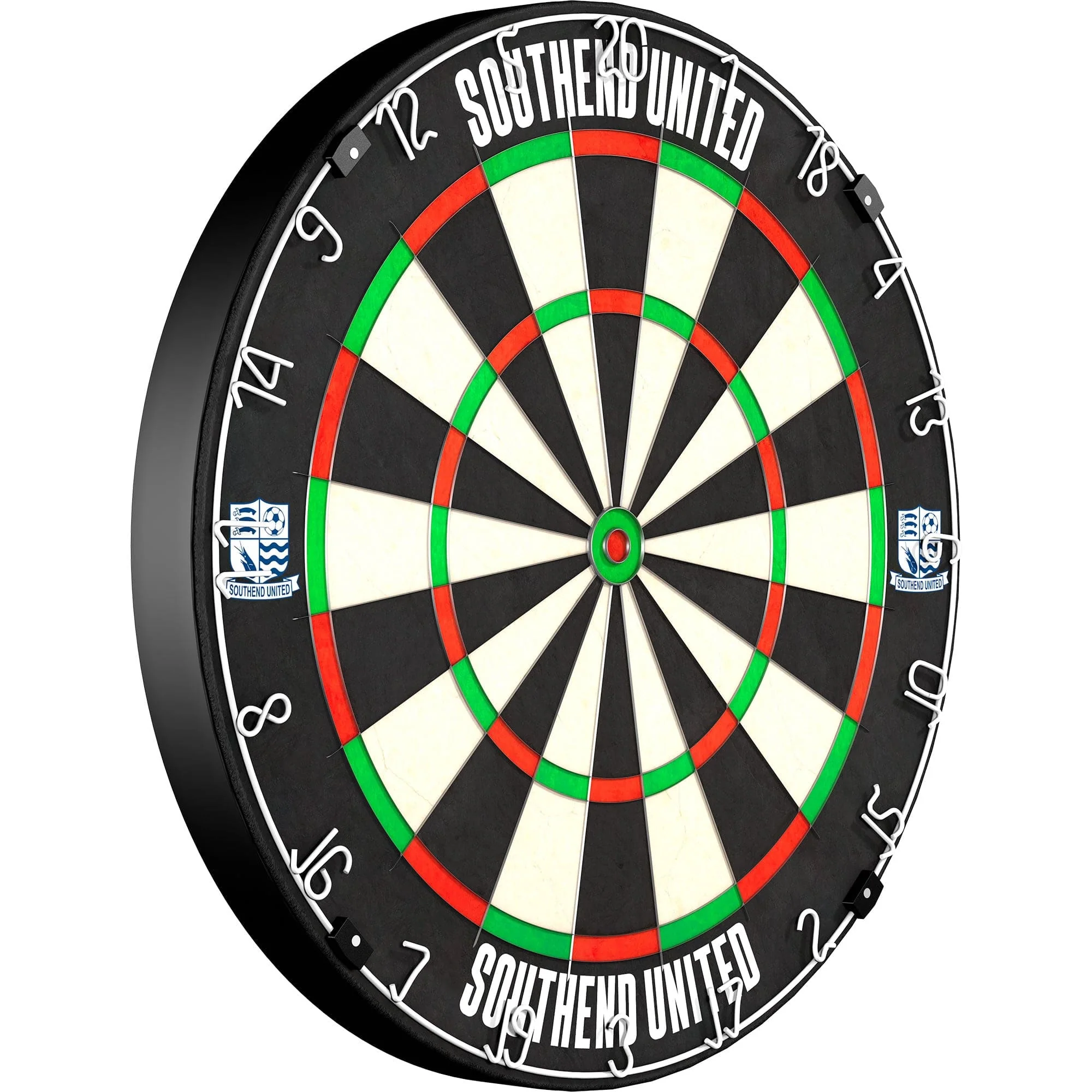 Southend United FC - Official Licensed - Professional Dartboard - Crest and Wordmark - Image 2