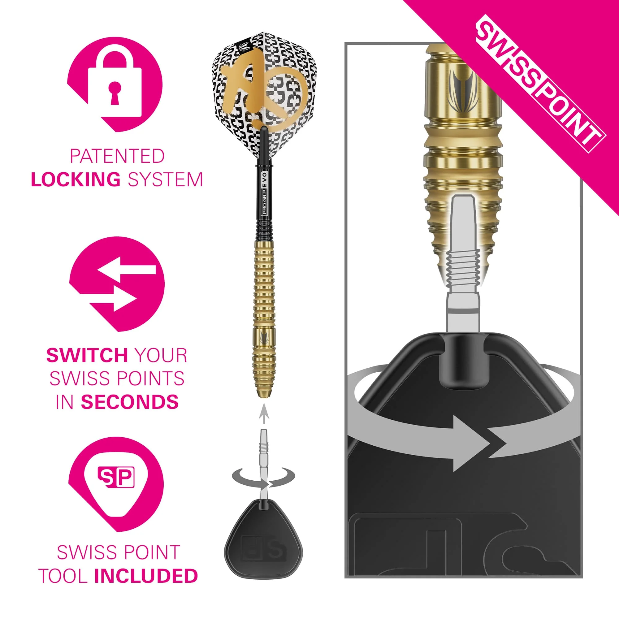 Target Bolide Envy Darts - Steel Tip - 90% Tungsten - 03 - Image 3