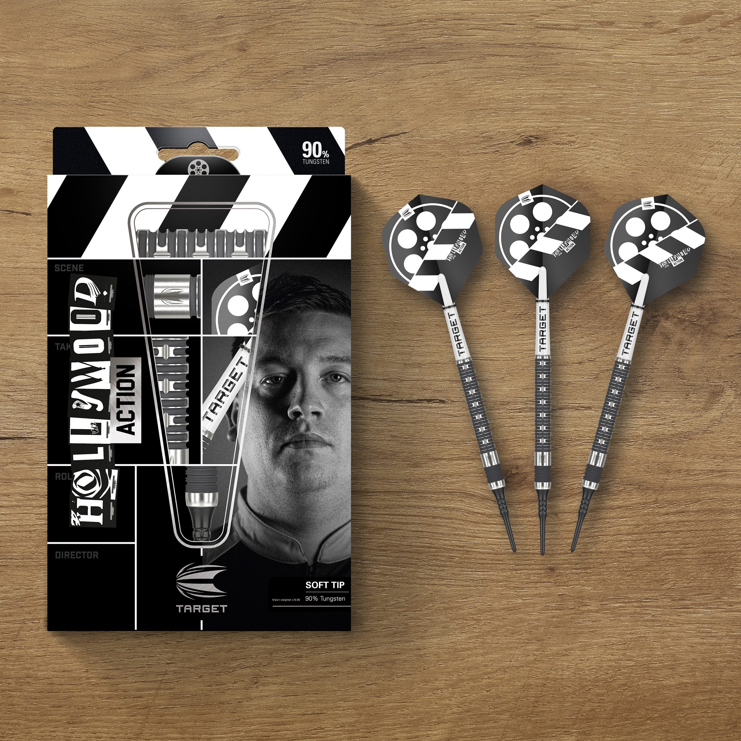 Target Chris Dobey Darts - Soft Tip - 90% Tungsten - Hollywood Action - Image 6
