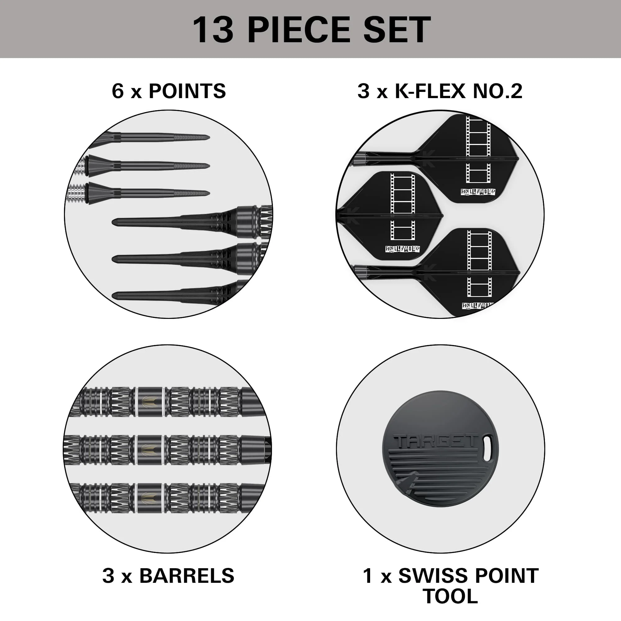 Target Chris Dobey Darts - Soft Tip - 95% Tungsten - 95K - Image 5