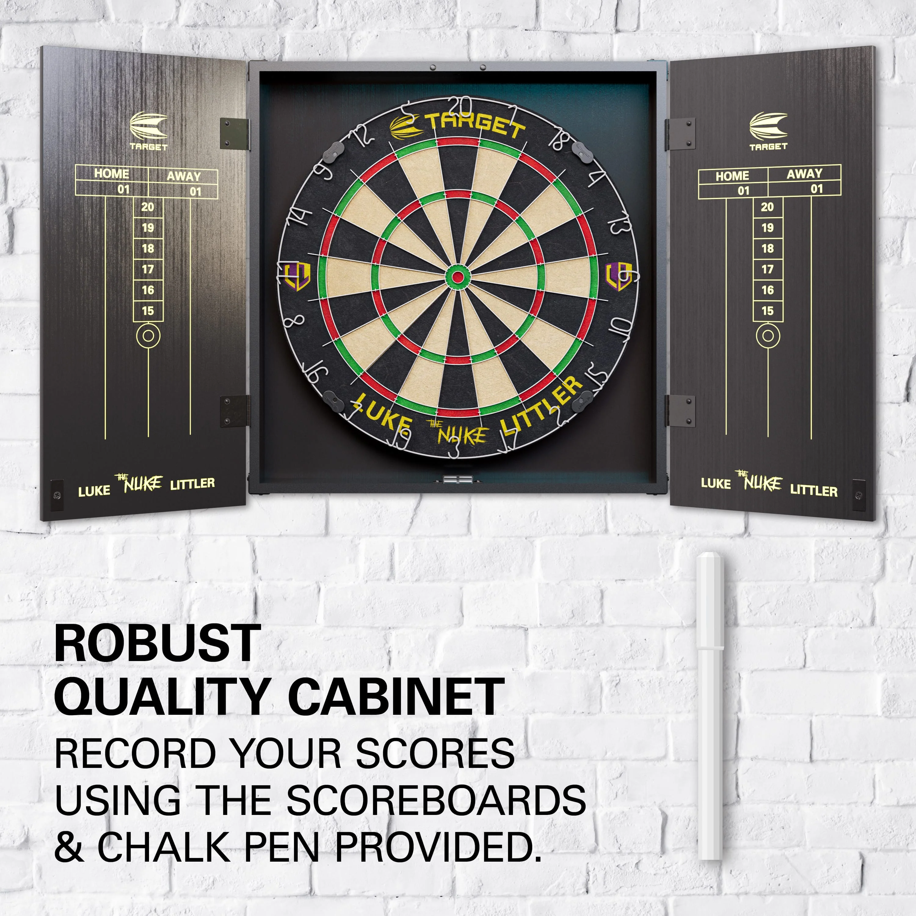 Target Dartboard & Cabinet Set - Luke Littler - Image 3