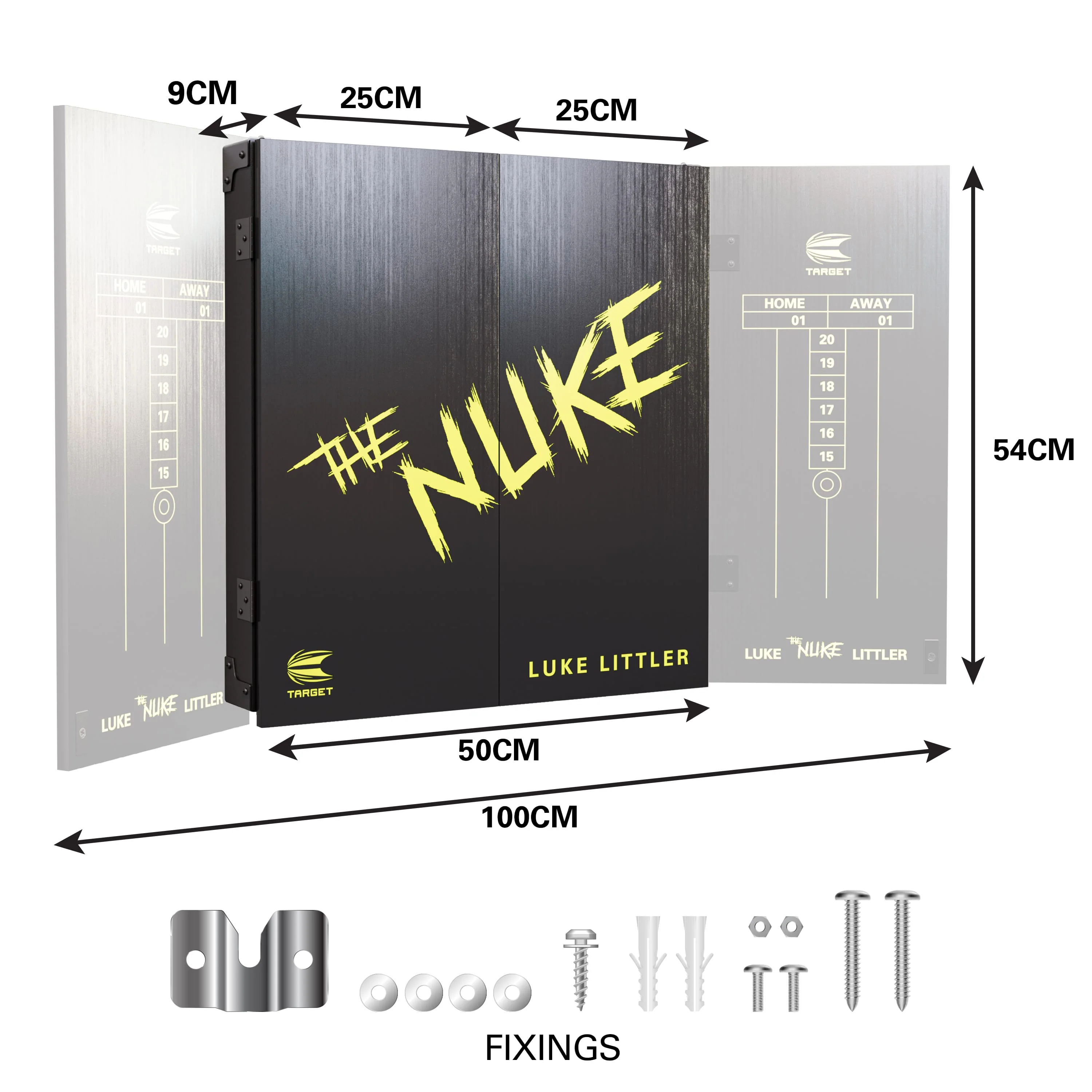 Target Dartboard & Cabinet Set - Luke Littler - Image 5