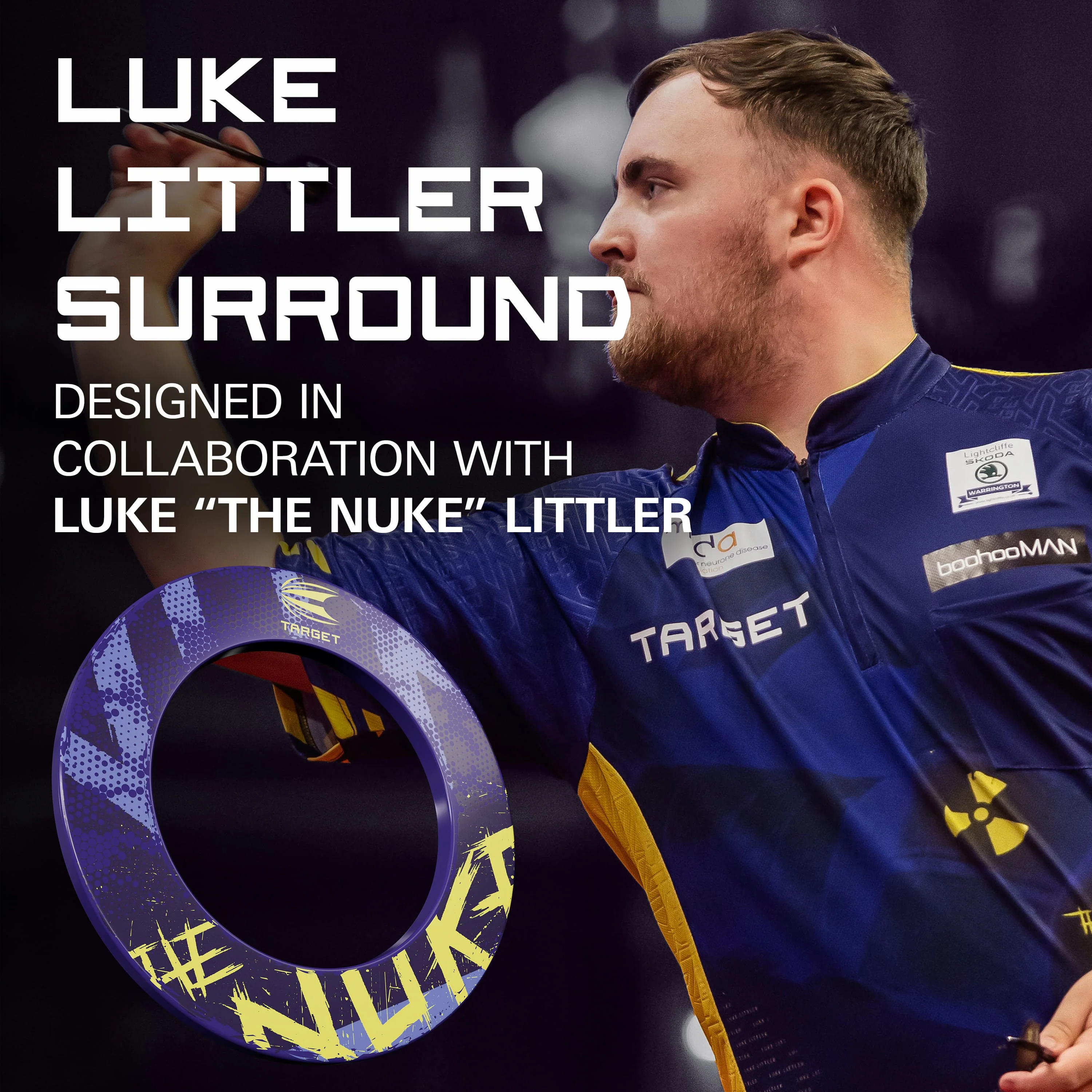 Target Dartboard Surround - Luke Littler - The Nuke - Image 2