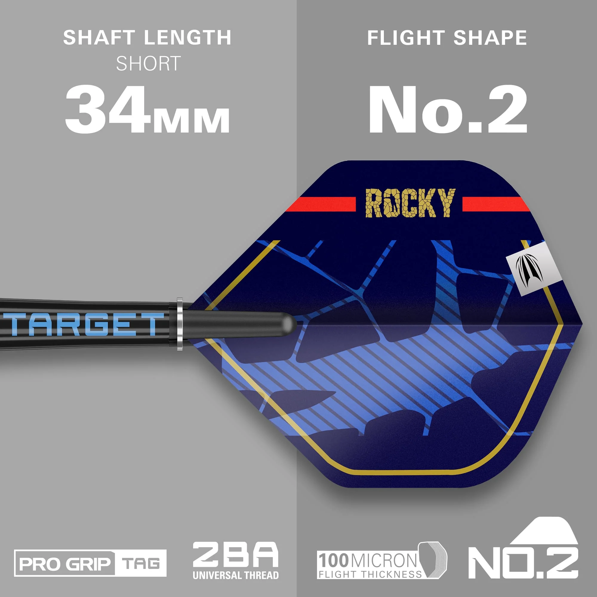 Target Josh Rock Darts - Soft Tip - 90% Tungsten - G1 - Image 4