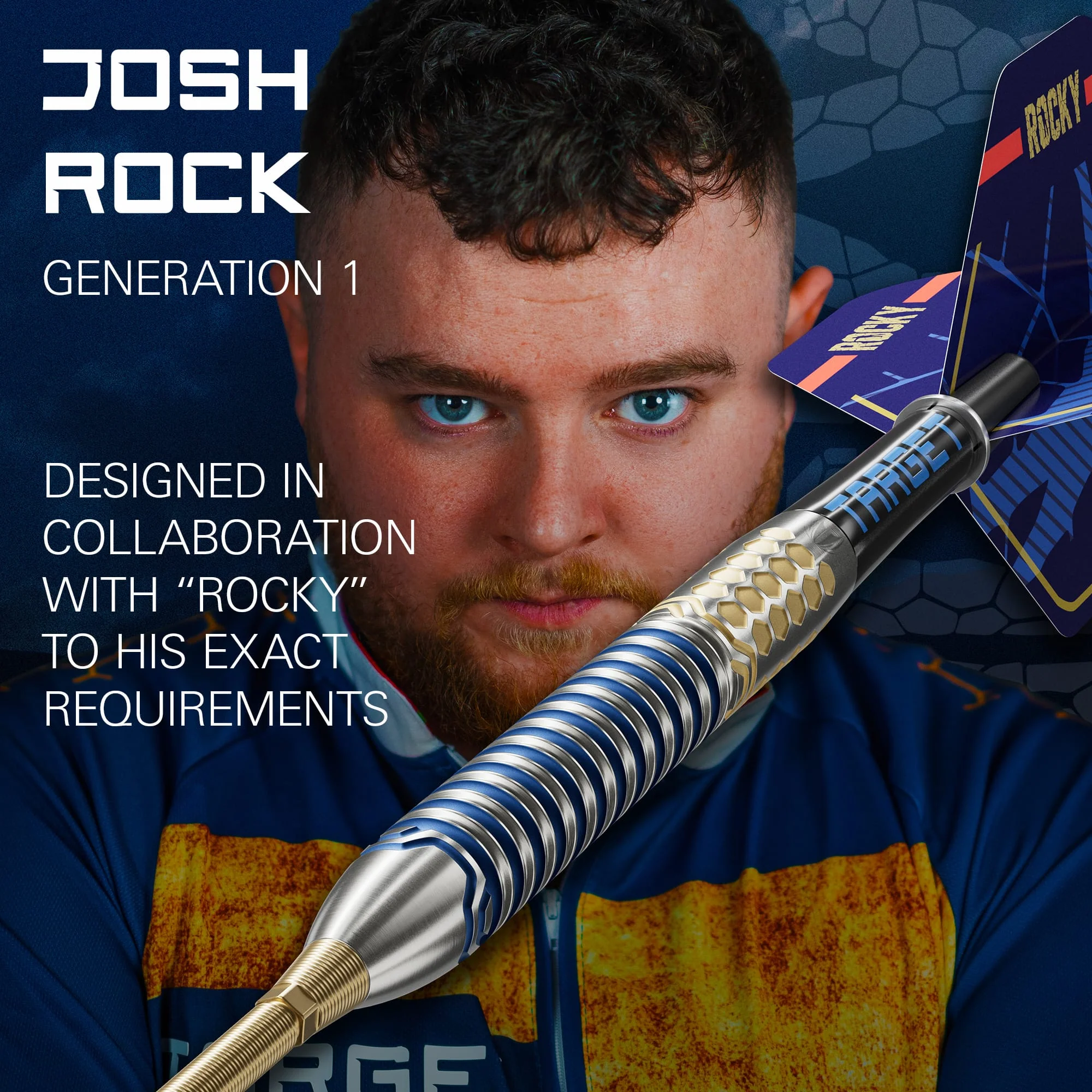 Target Josh Rock Darts - Steel Tip - 90% Tungsten - G1 - Image 2