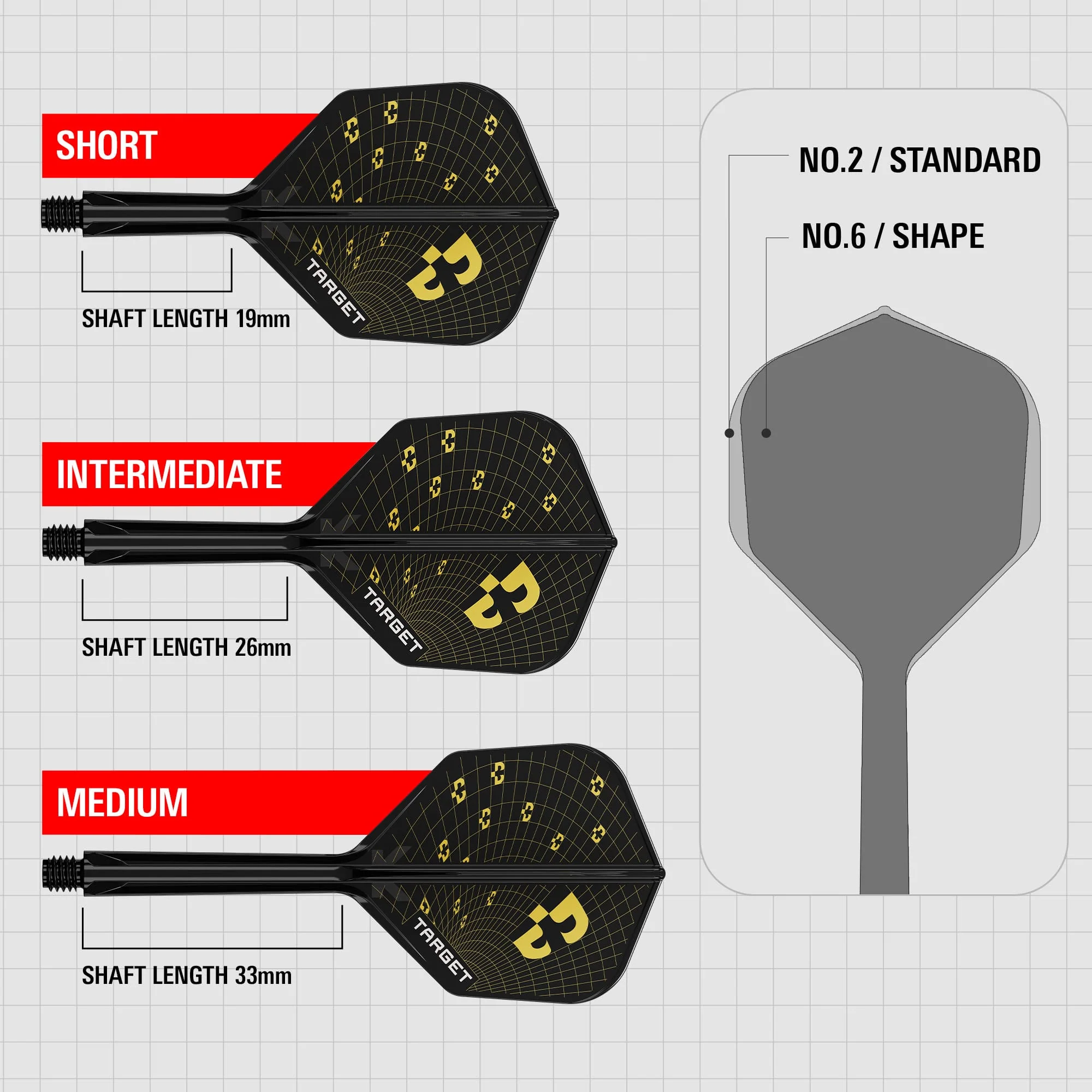Target K-Flex Dart Flights - Bolide - Image 3