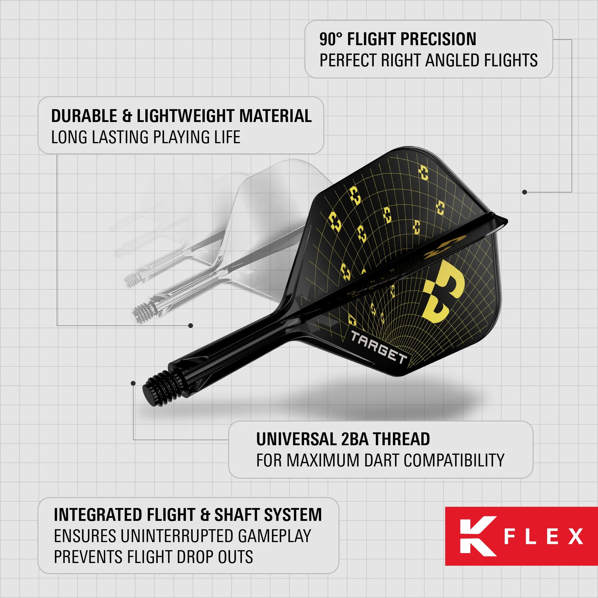 Target K-Flex Dart Flights - Bolide - Image 6