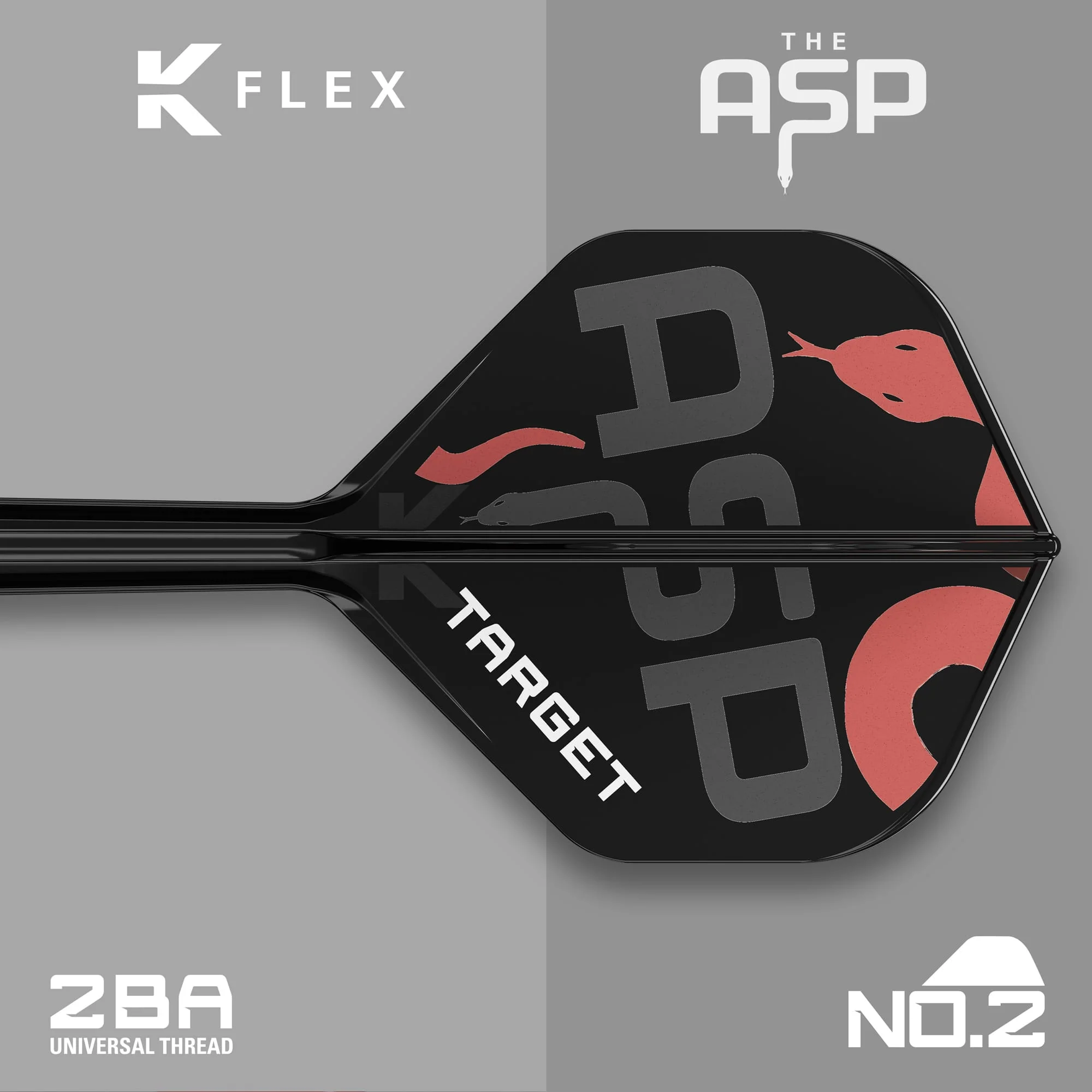 Target K-Flex Dart Flights - Standard No.2 - Nathan Aspinall - Image 4