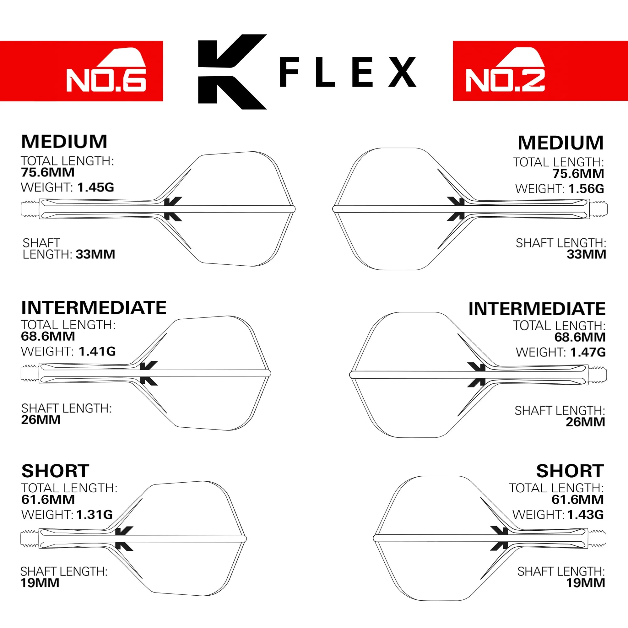 Target K-Flex Dart Flights - Standard No.2 - Raymond van Barneveld - Image 3