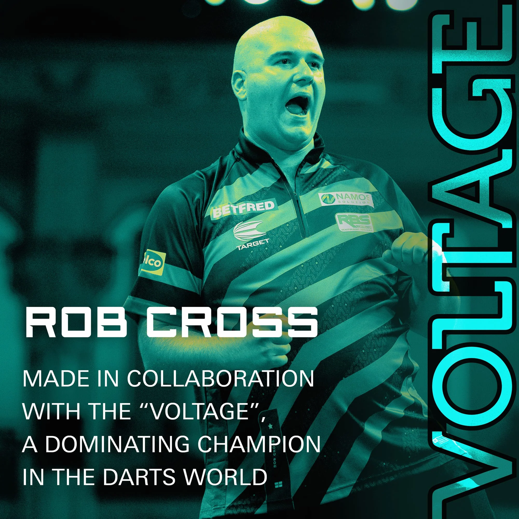 Target K-Flex Dart Flights - Standard No.2 - Rob Cross - Image 2