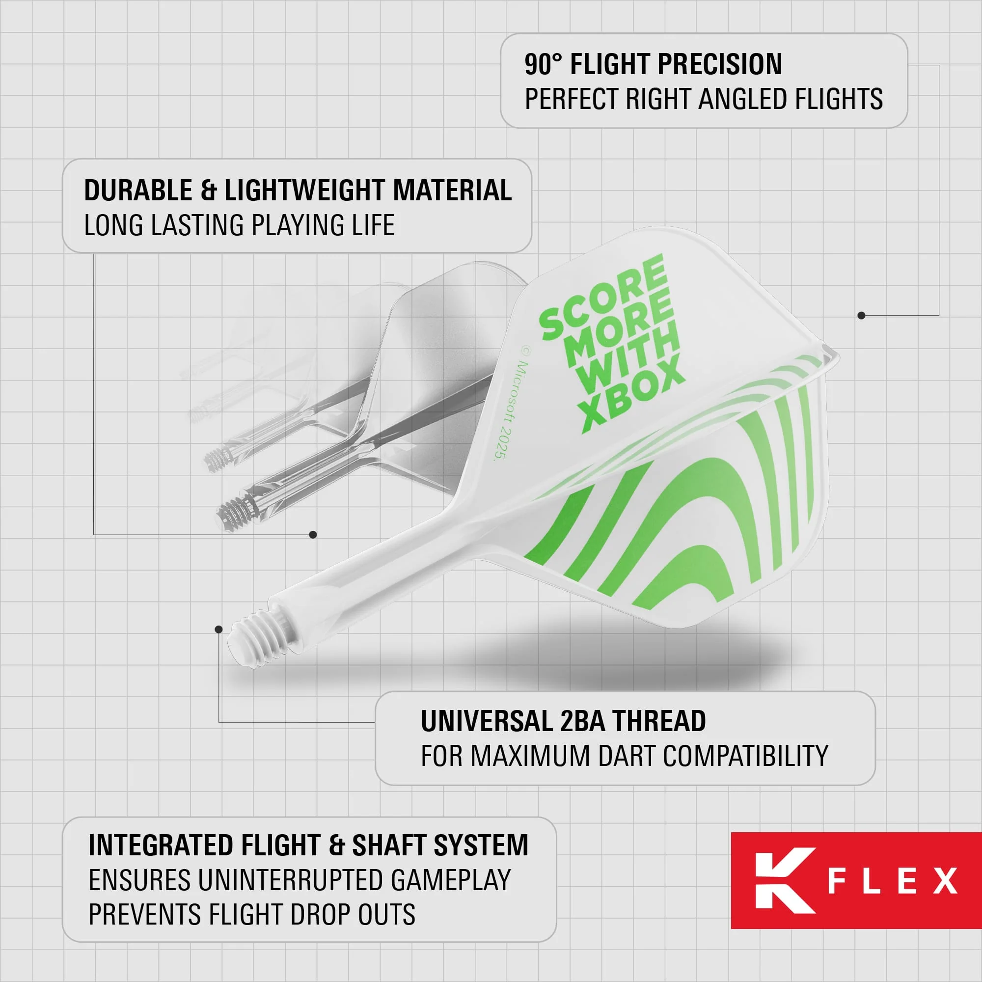 Target K-Flex Dart Flights - XBox - Image 7