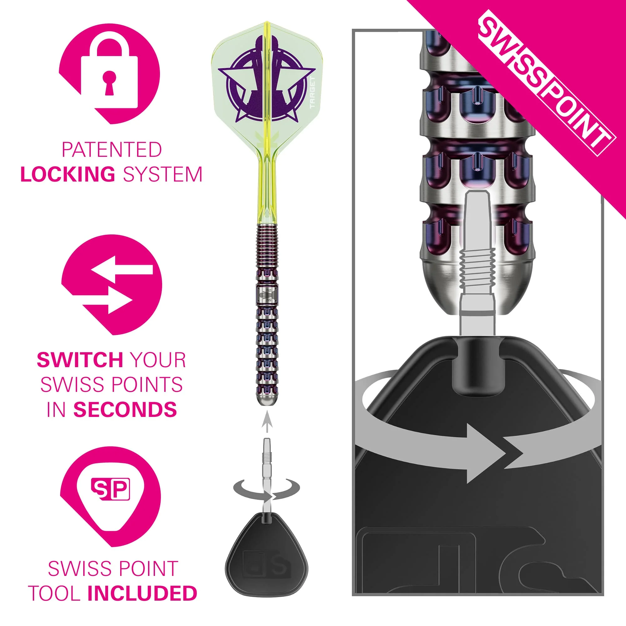 Target Luke Littler Darts - Steel Tip - 90% Tungsten - World Champion - Image 4