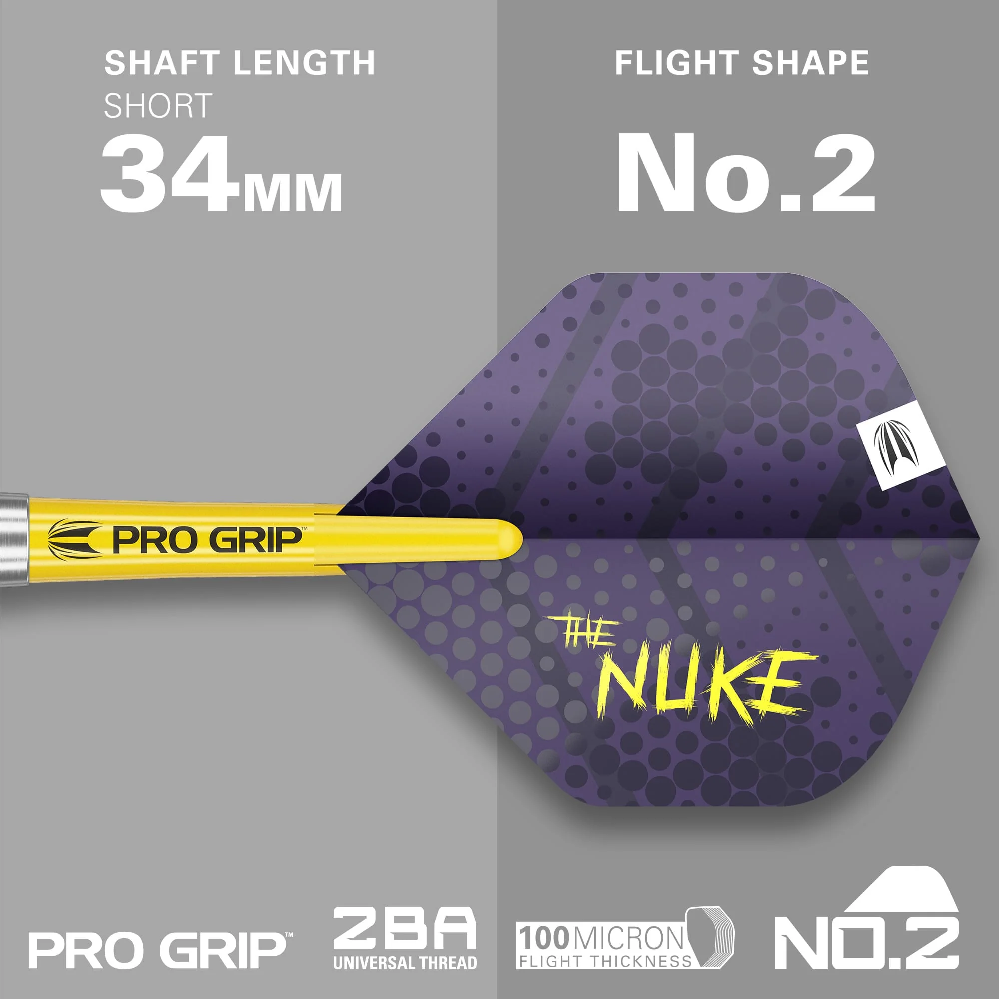Target Luke Littler Darts - Steel Tip - Brass - Image 3
