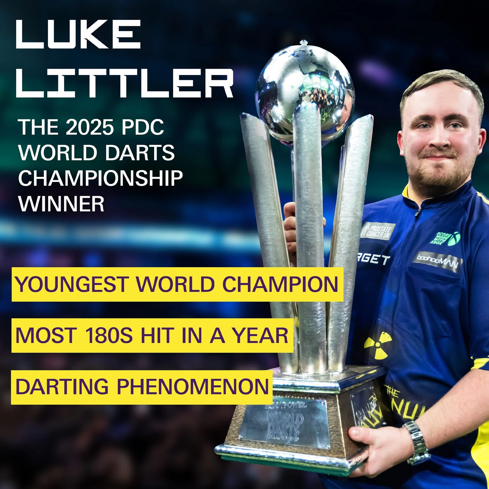 Target Luke Littler Darts - Steel Tip - Brass - Image 7