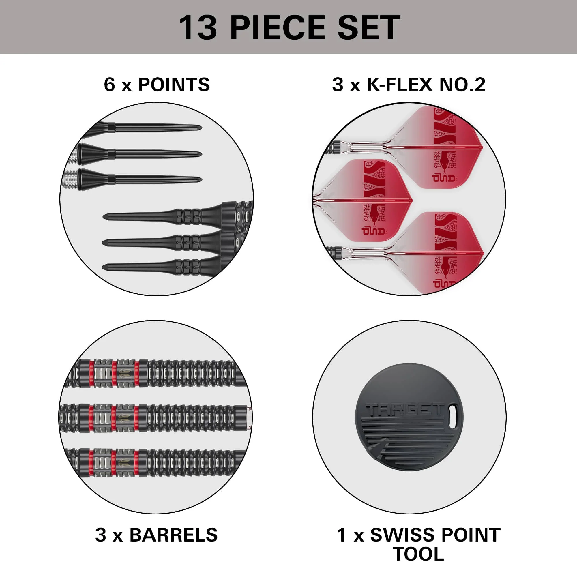 Target Nathan Aspinall Darts - Soft Tip - 95% Tungsten - 95K - Image 5