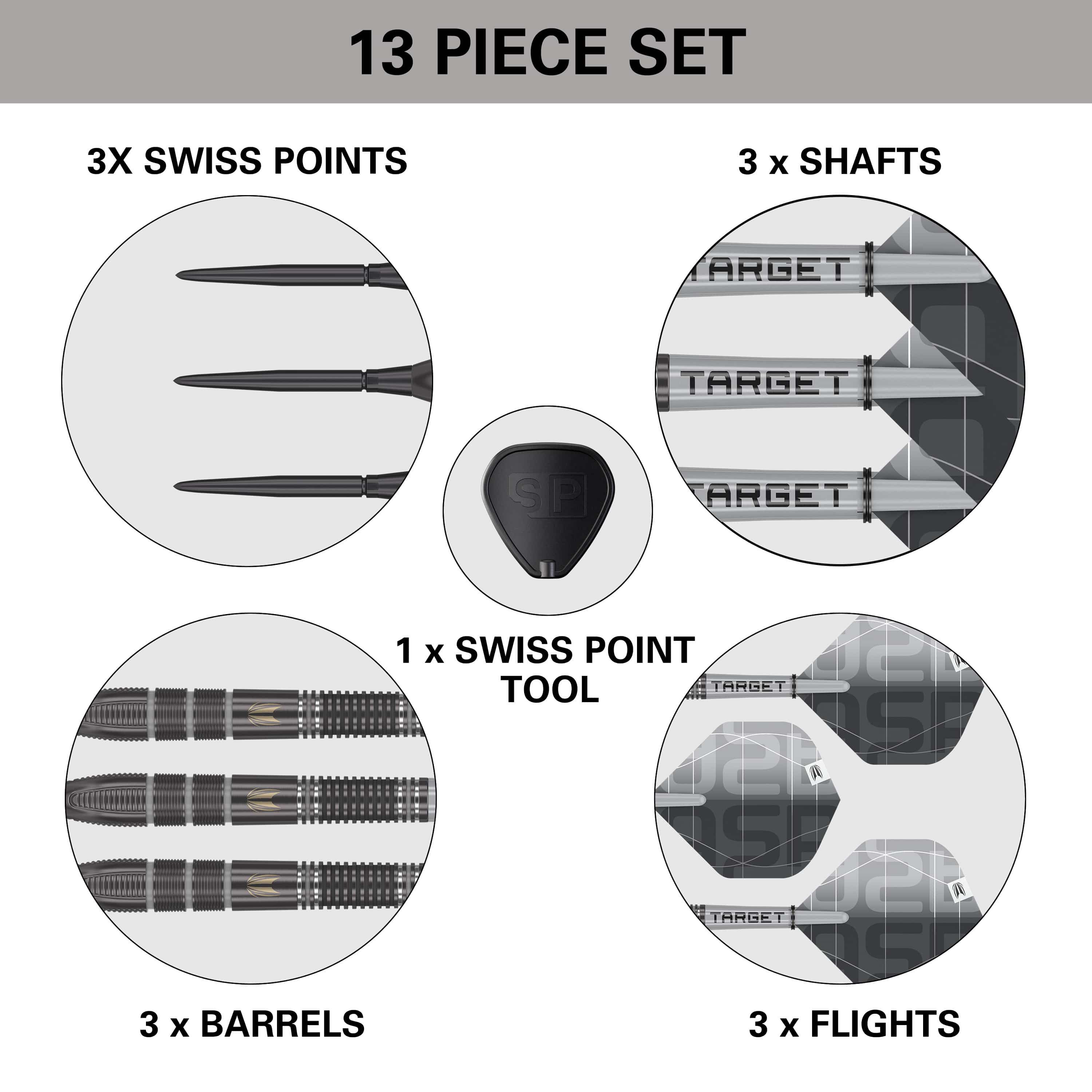 Target Nathan Aspinall Darts - Steel Tip - 90% Tungsten - Echo - Image 6