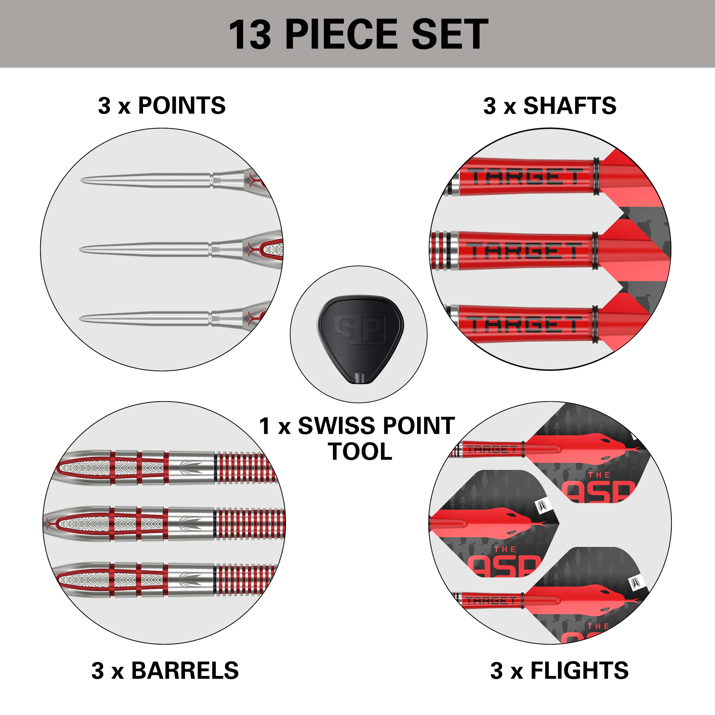 Target Nathan Aspinall Darts - Steel Tip - 95% Tungsten - G2 - Image 5