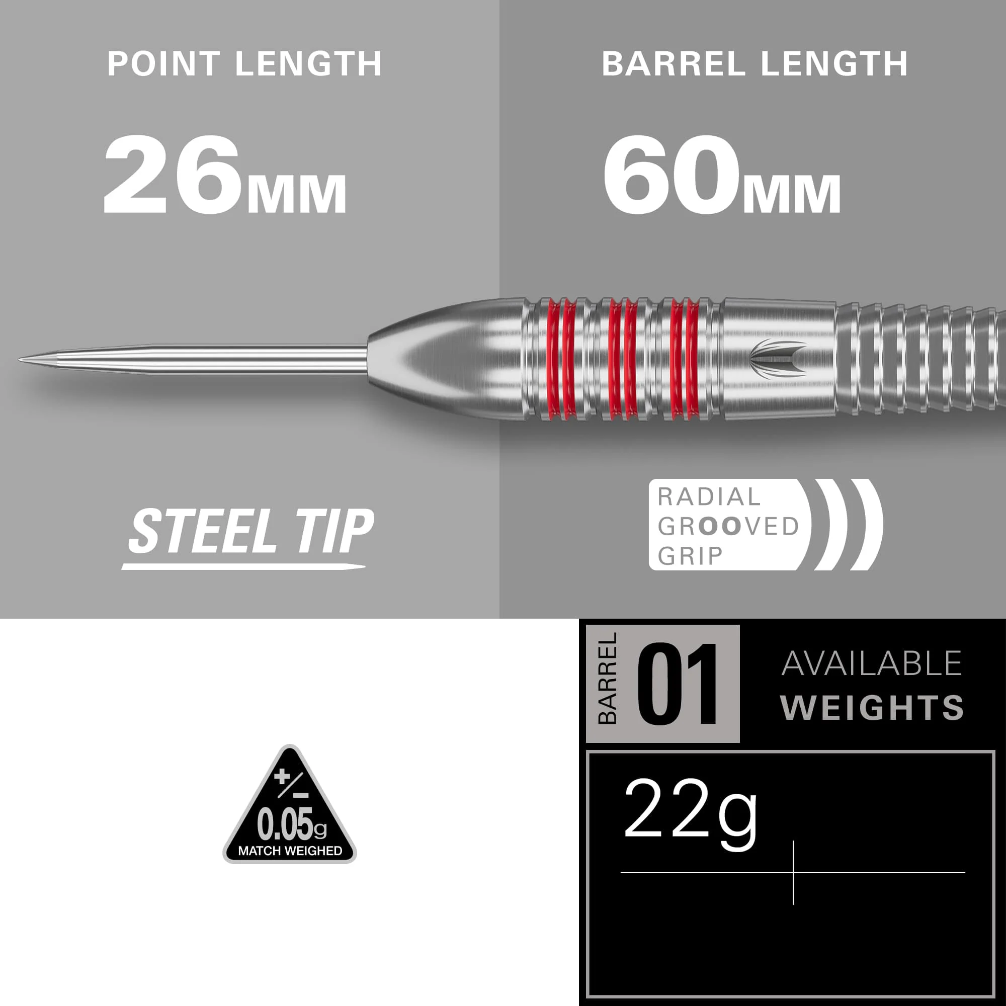 Target Nathan Aspinall Darts - Steel Tip - Brass - Image 3
