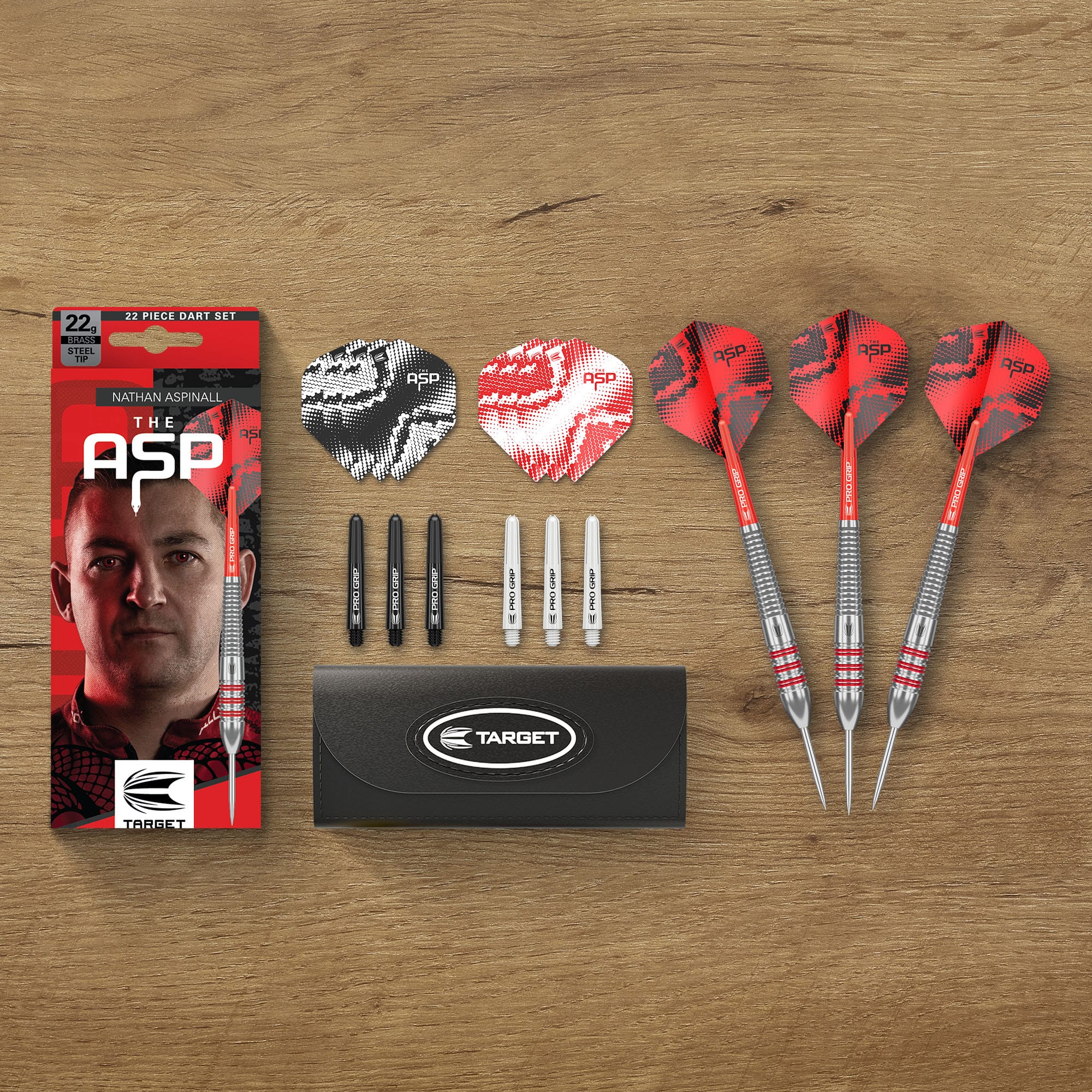 Target Nathan Aspinall Darts - Steel Tip - Brass - Image 6