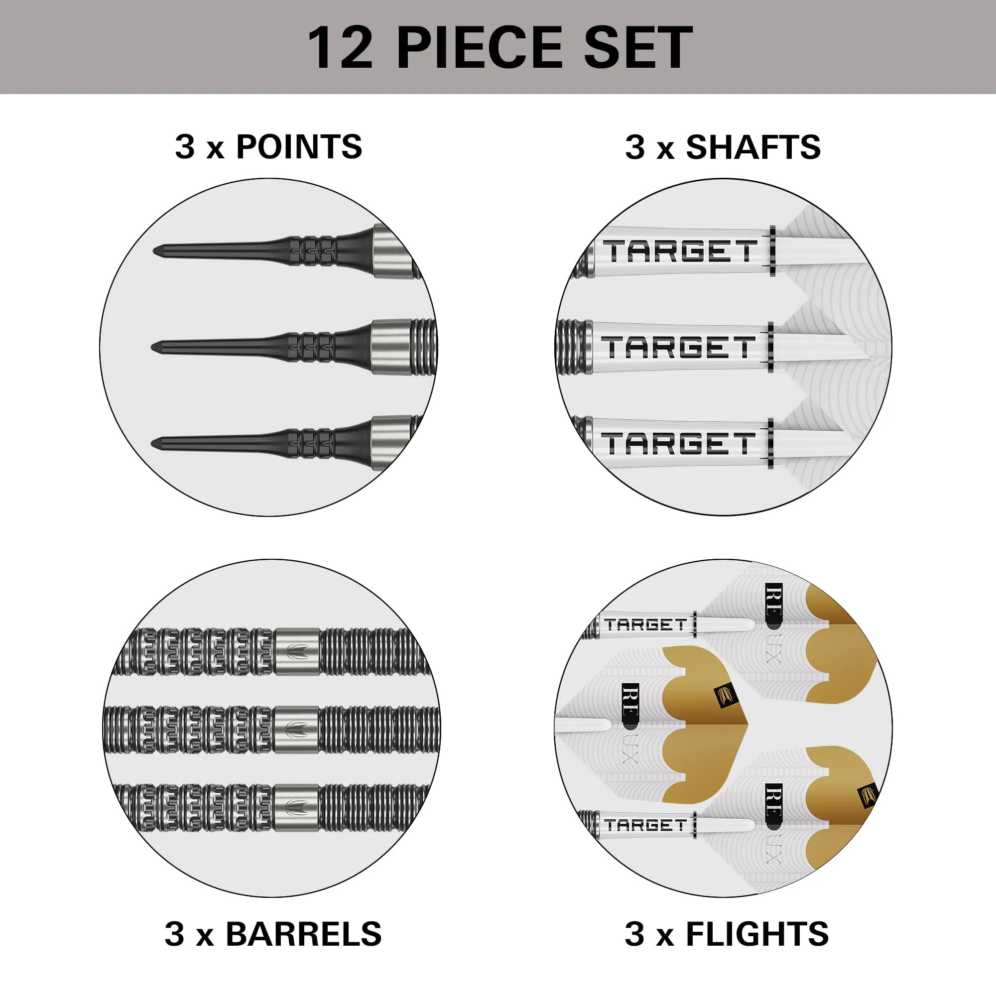 Target Redux Darts - Soft Tip - 90% Tungsten - 10 - Image 4