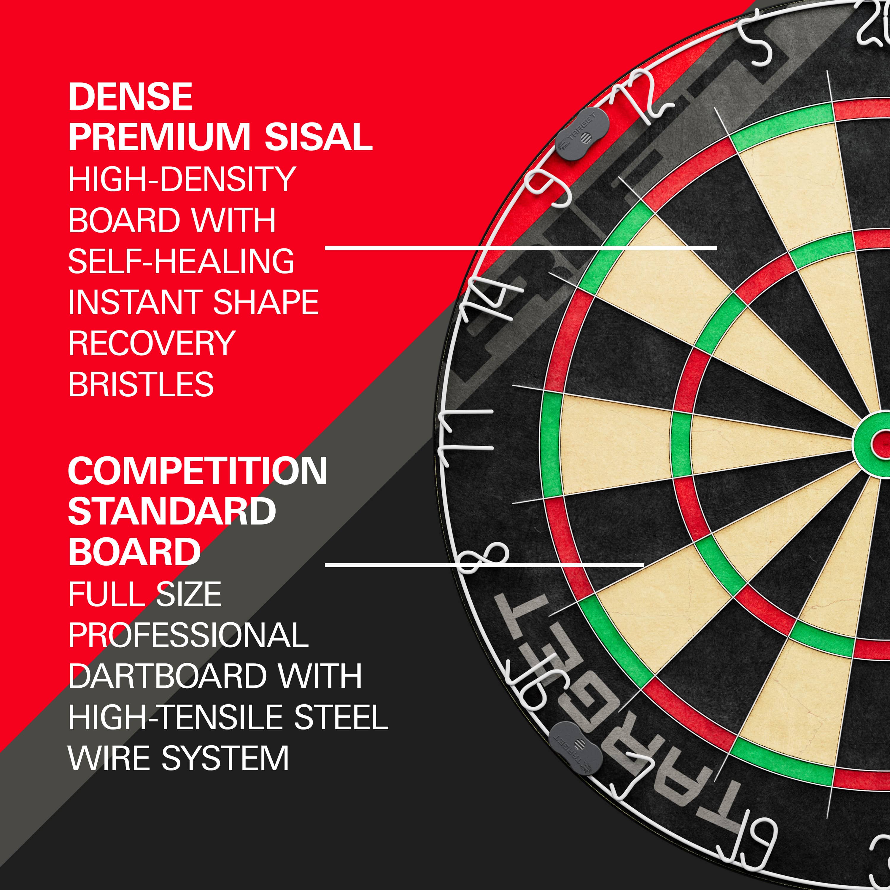Target Rift Dartboard Set - Dartboard + 6 darts - Image 3