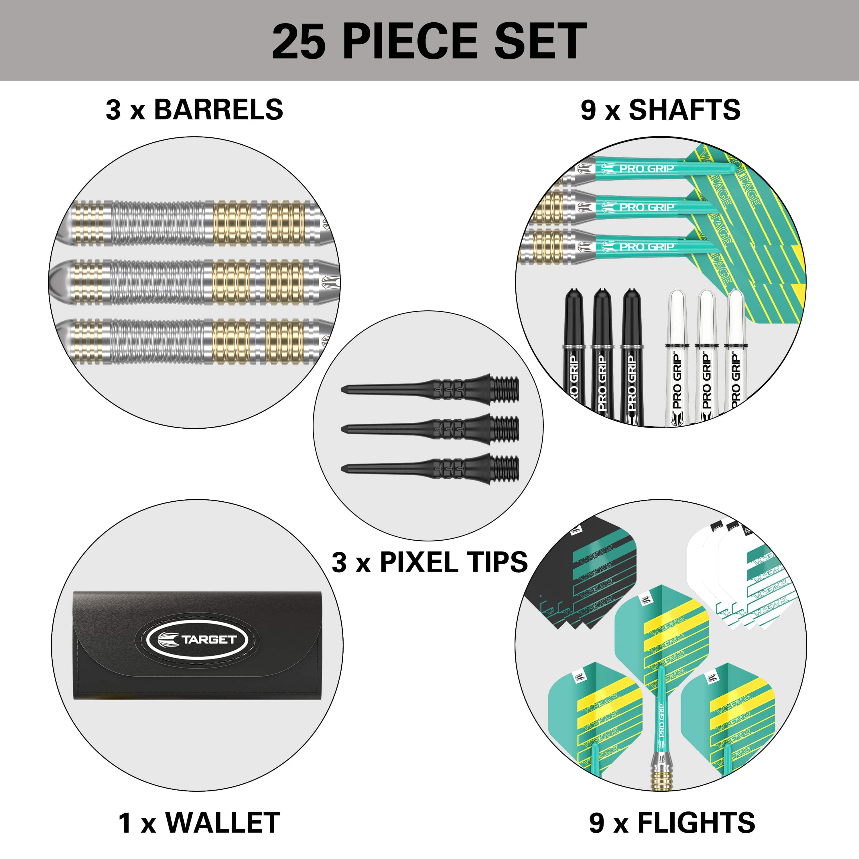 Target Rob Cross Darts  - Soft Tip - Brass - Image 5