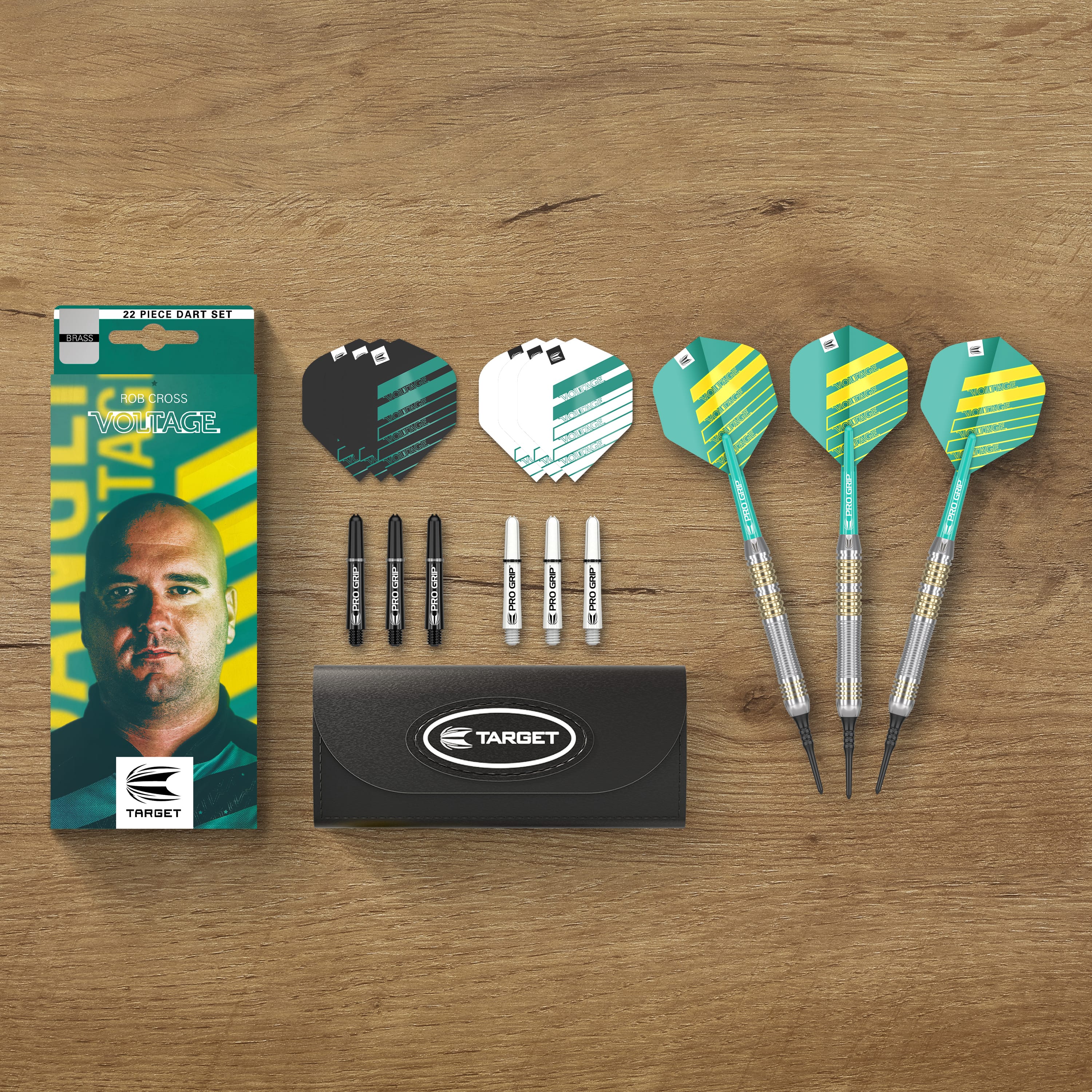 Target Rob Cross Darts  - Soft Tip - Brass - Image 6