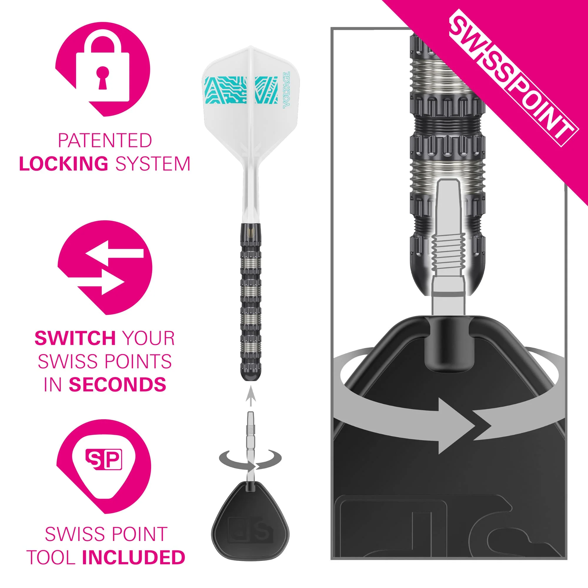 Target Rob Cross Darts - Steel Tip - 95% Tungsten - 95K - Image 4