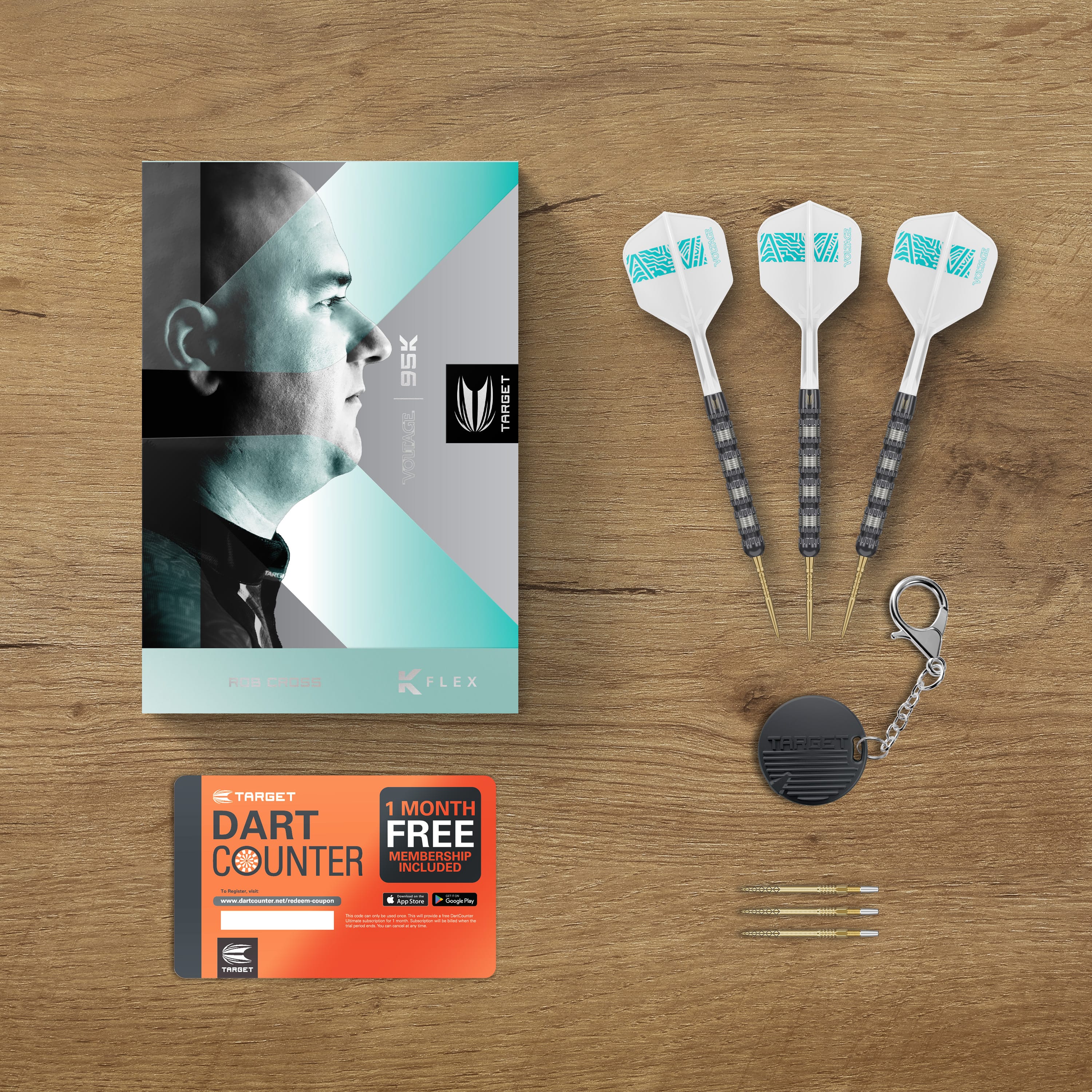 Target Rob Cross Darts - Steel Tip - 95% Tungsten - 95K - Image 6