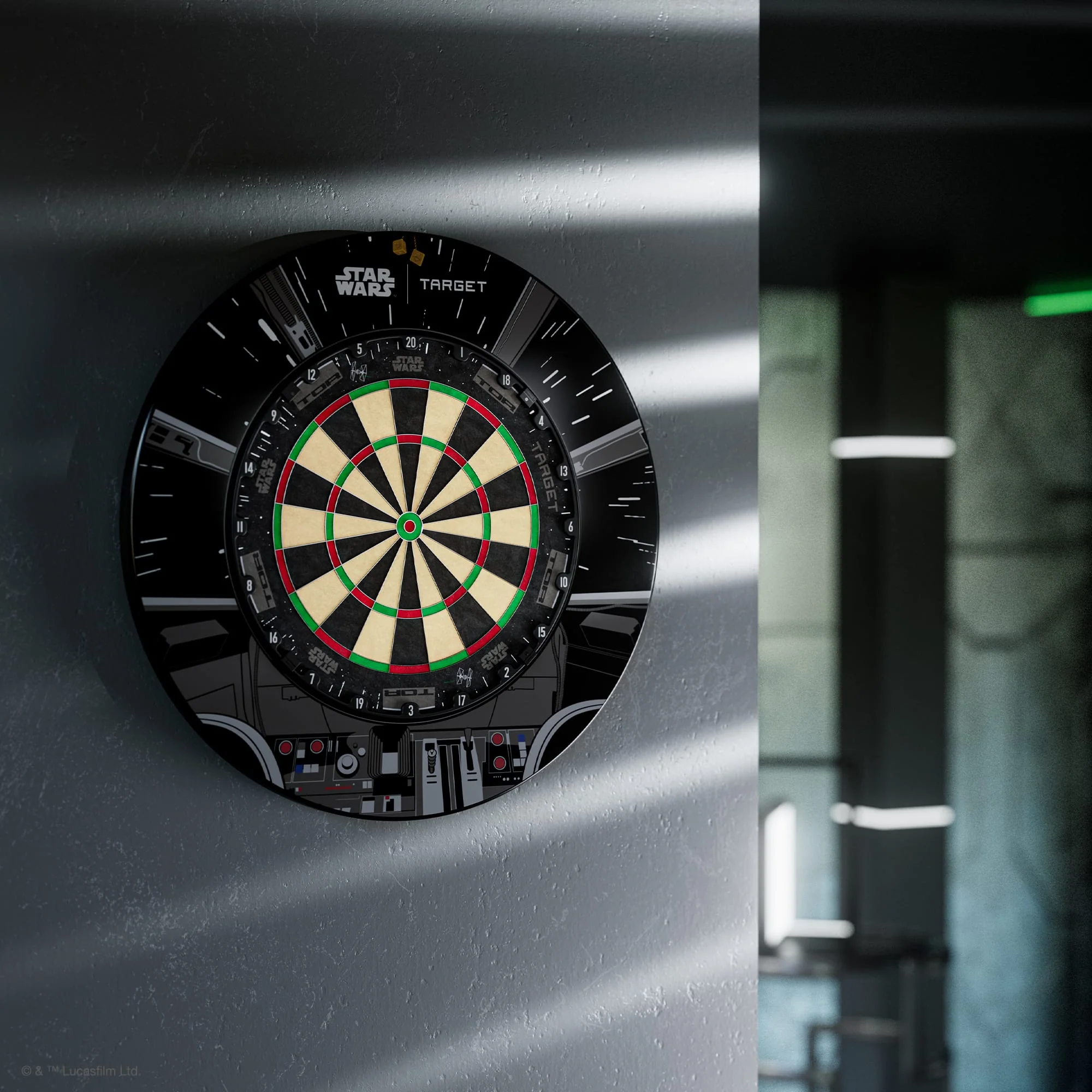 Target Star Wars Bundle - Millennium Falcon - Dartboard & Surround - Image 6