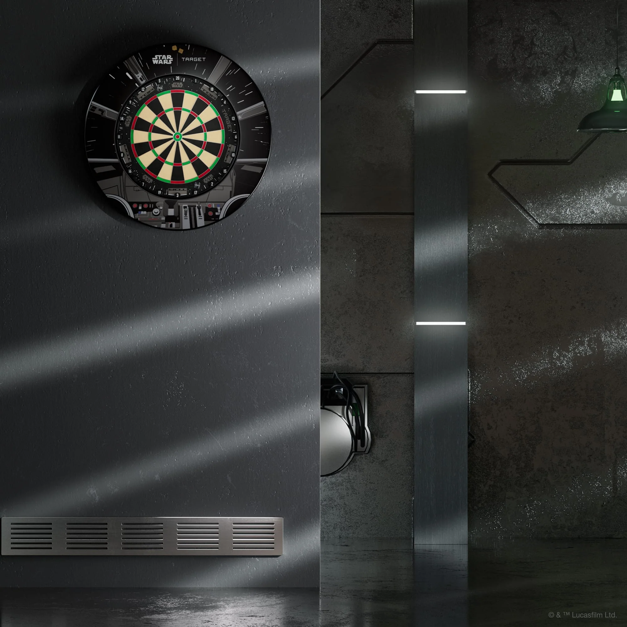 Target Star Wars Bundle - Millennium Falcon - Dartboard & Surround - Image 7
